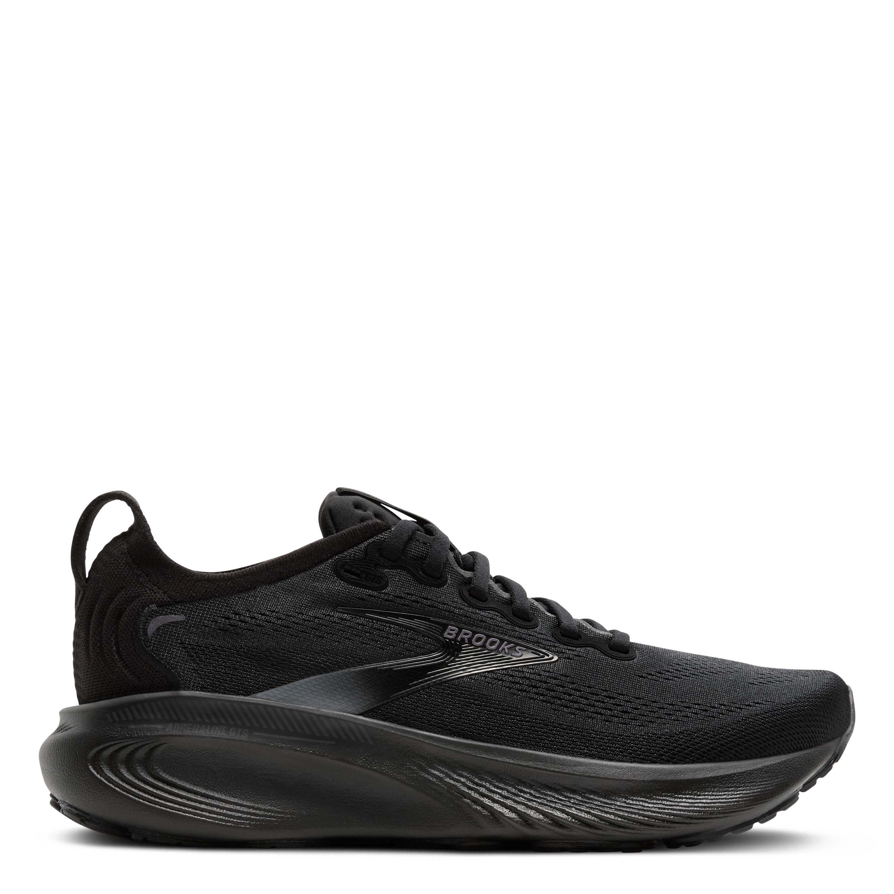 Black/Black - Brooks - Adrenaline GTS 25 Road Running Shoes Mens - 1