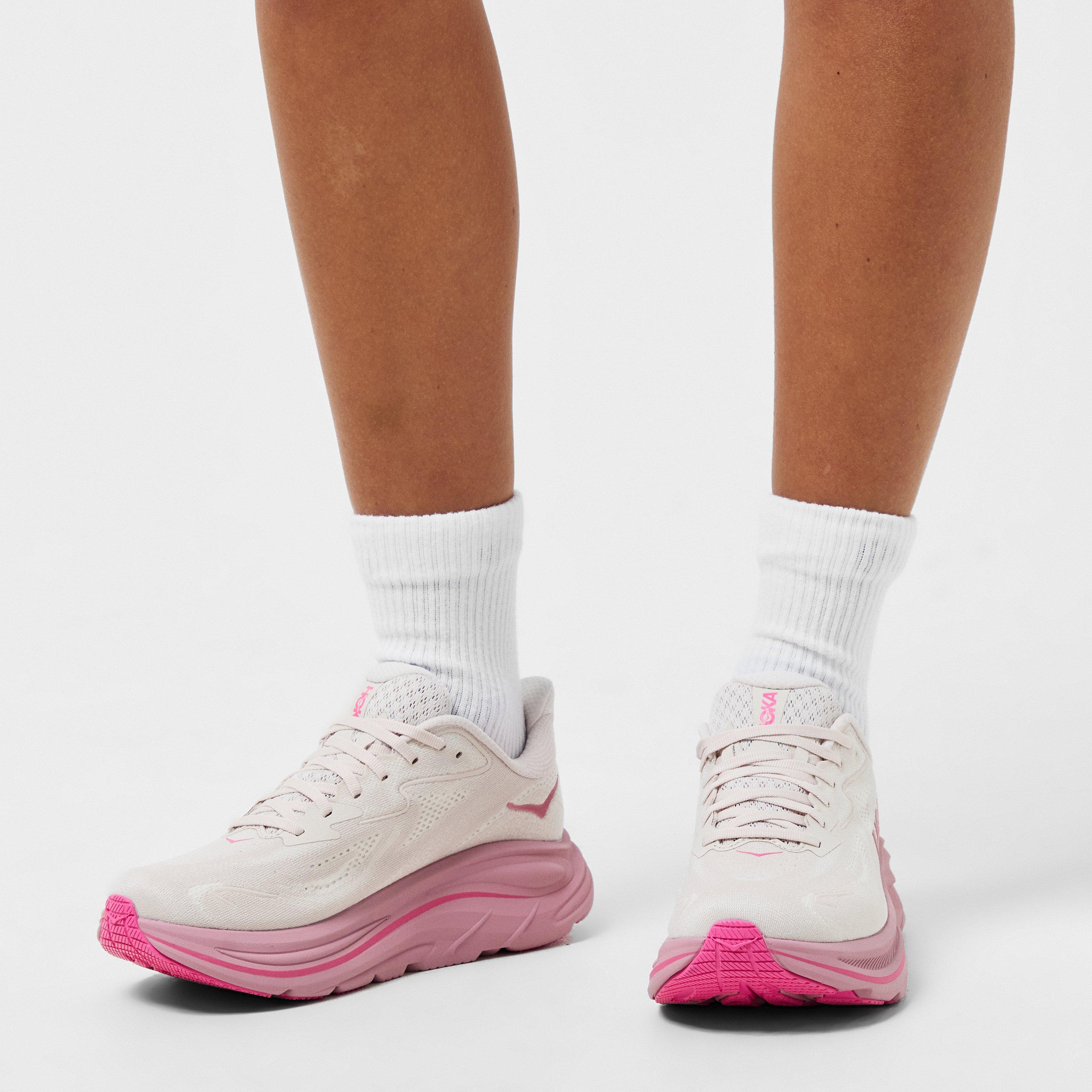 Rose Cream - Hoka - Women's Clifton 10 Everyday Neutral Road Running Shoes - 3