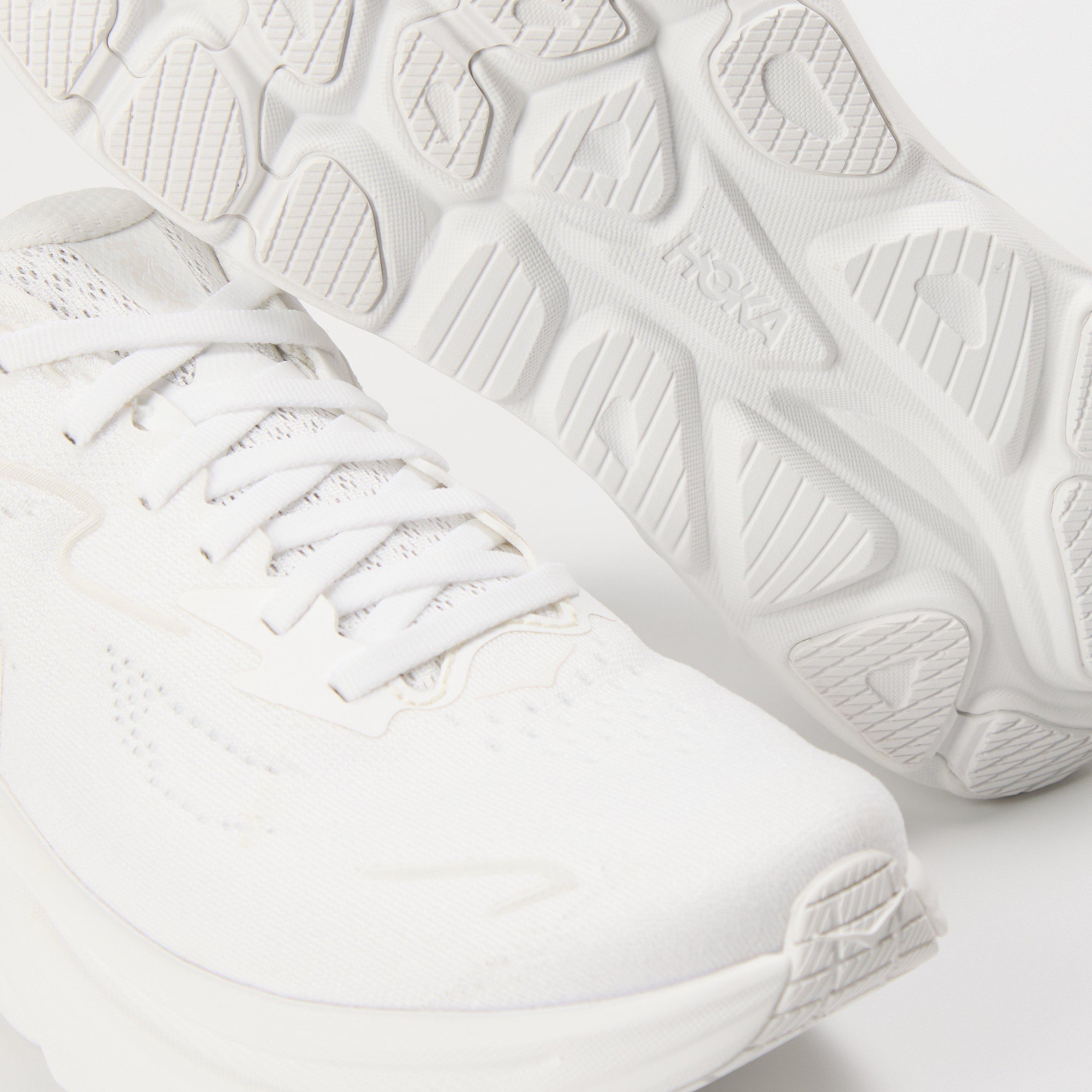 White White - Hoka - Women's Clifton 10 Everyday Neutral Road Running Shoes - 4