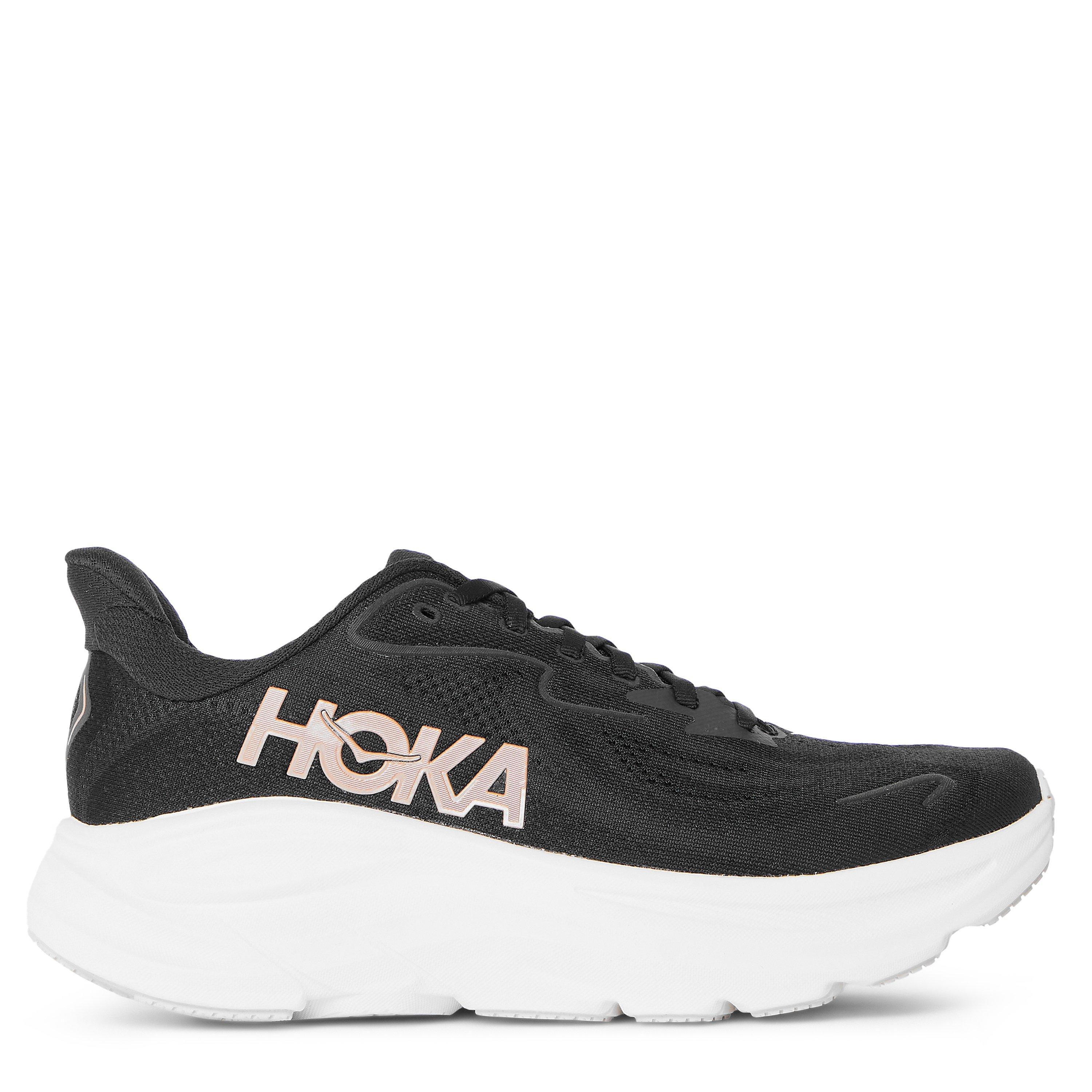 Hoka Women's Clifton 10 Everyday Neutral Road Running Shoes - Black Rose Gold - Size 7.5 (41.3)