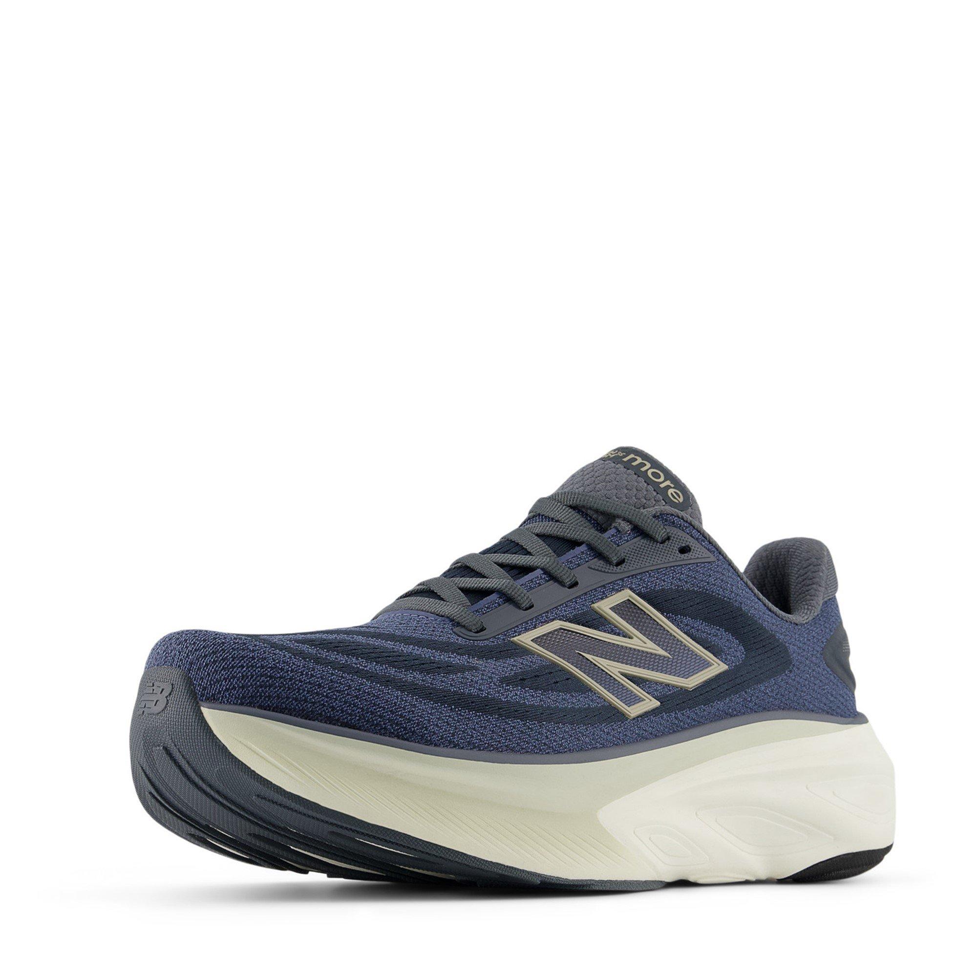 Graphit/Indigo - New Balance - NB More v6 Running Shoes Mens - 4