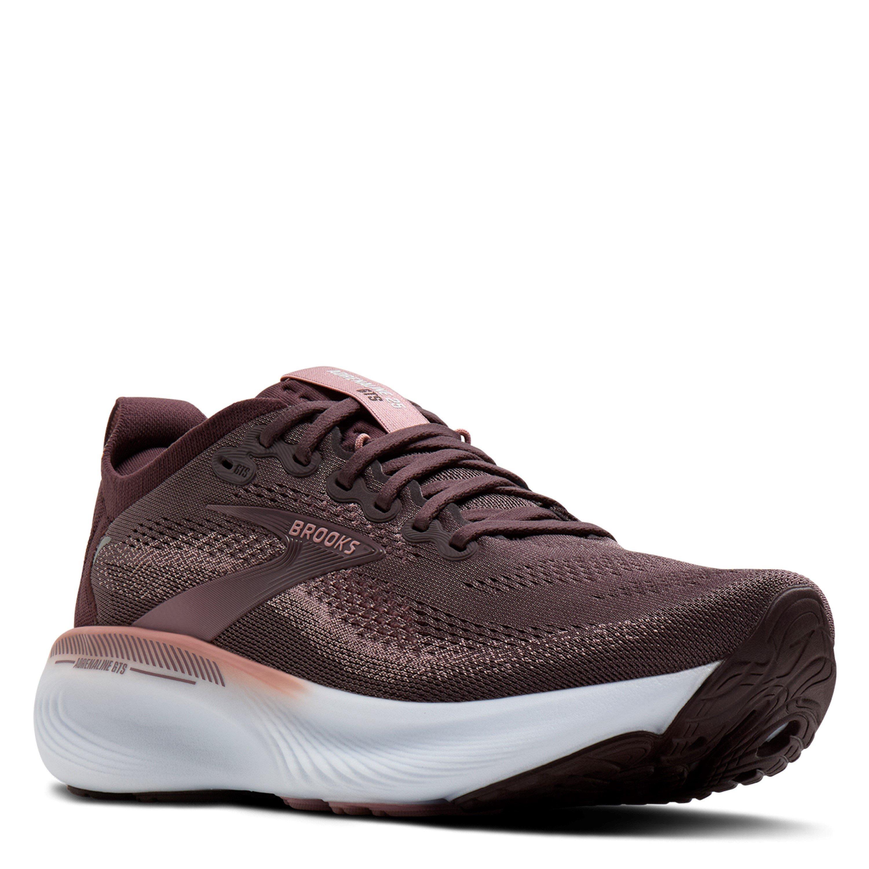 Raisin/Woodrose - Brooks - Women's Adren GTS DNA LOFT v3 Running Shoes - 3