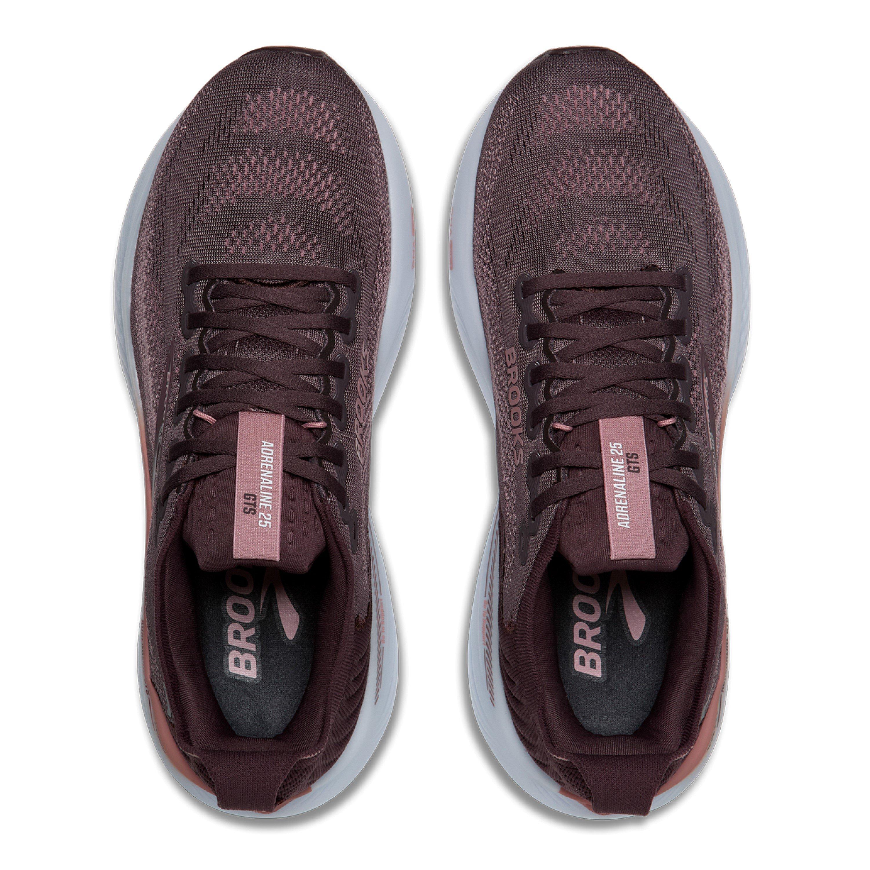 Raisin/Woodrose - Brooks - Women's Adren GTS DNA LOFT v3 Running Shoes - 4
