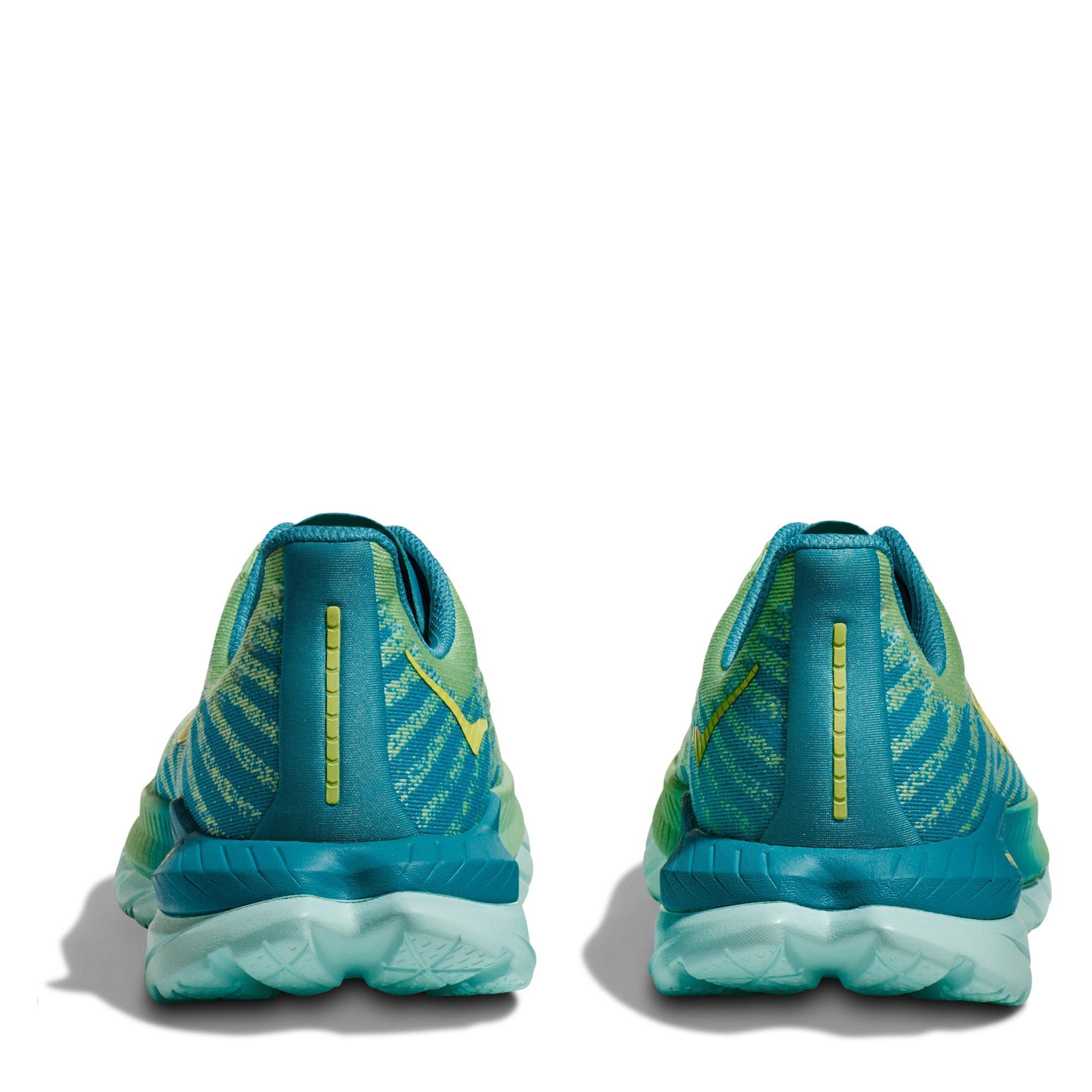 GLOW/OCEAN MIST - Hoka - Mach 5 Running Shoes Mens - 5
