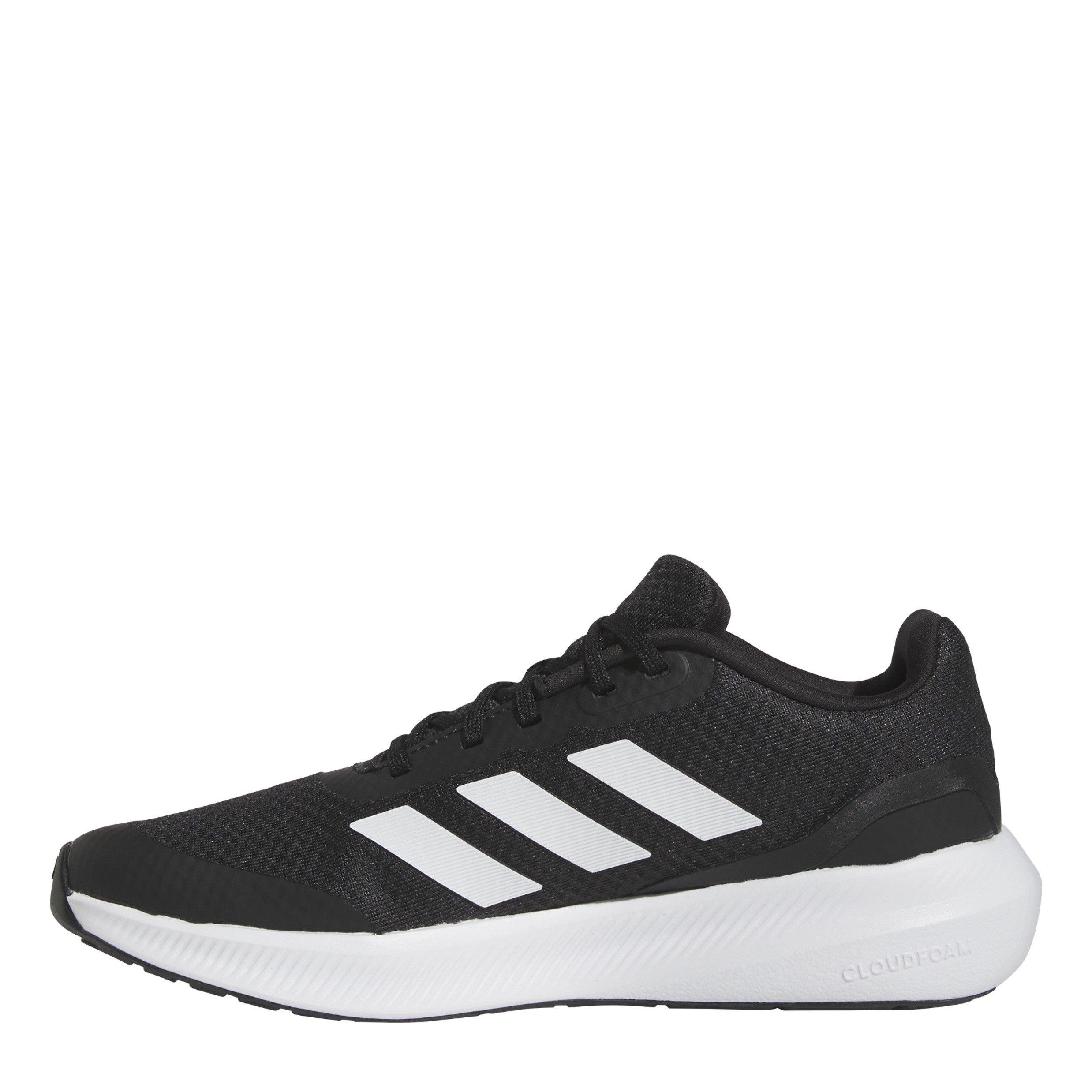 Negro/Blanco - adidas - Kids' Runfalcon 3.0 Running Shoes - 2