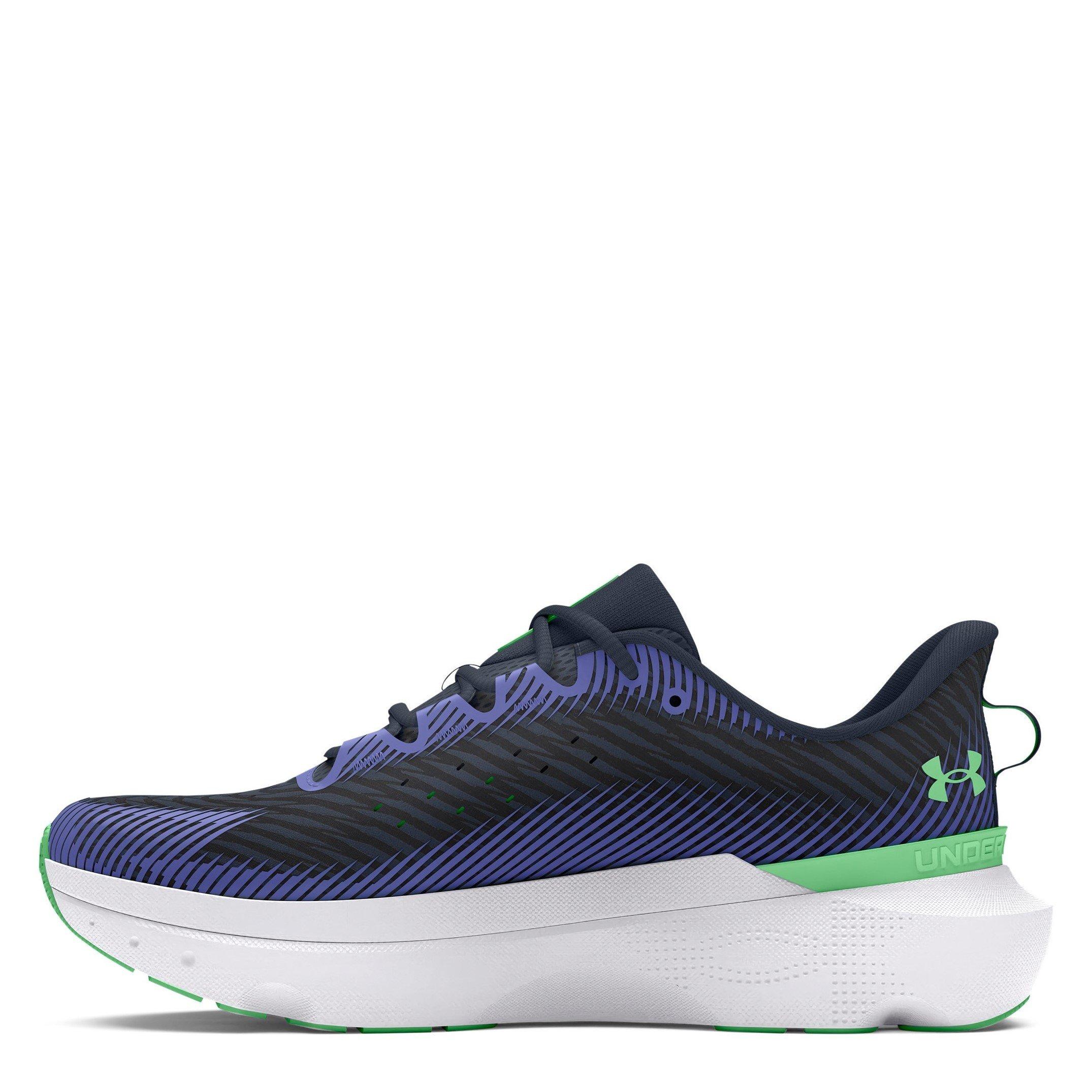 Blue/Grey - Under Armour - Men's Infinite Pro Entry Road Running Shoes - 2