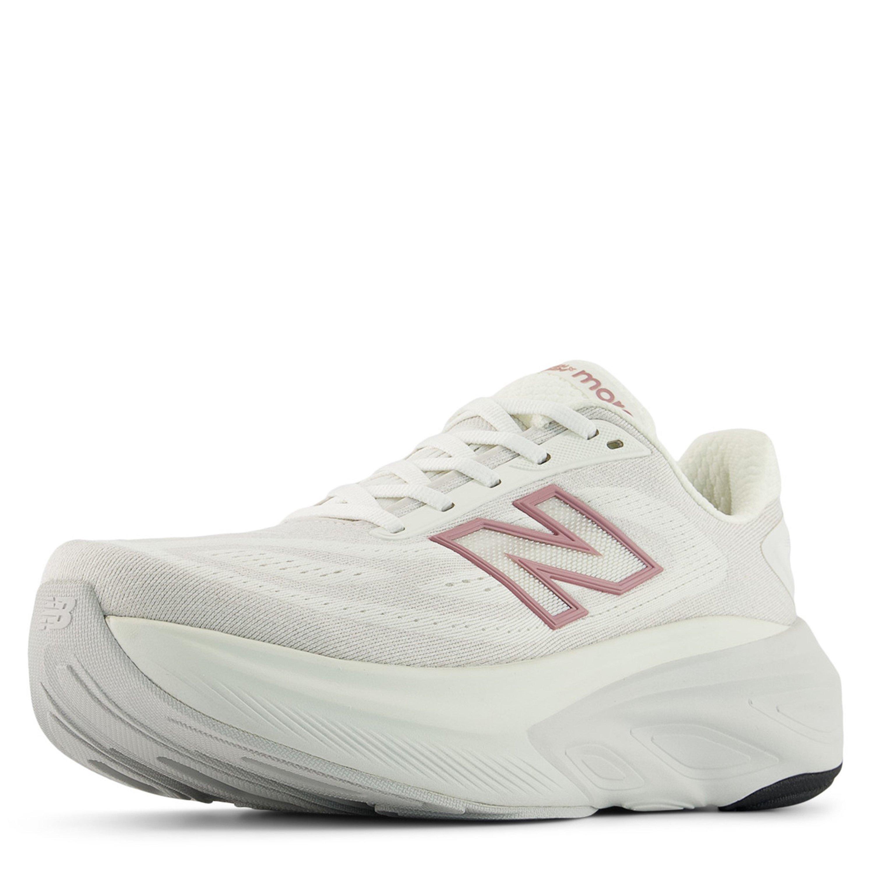 Sea Salt/Rosewd - New Balance - Fresh Foam X More v6 Running Shoes Womens - 2