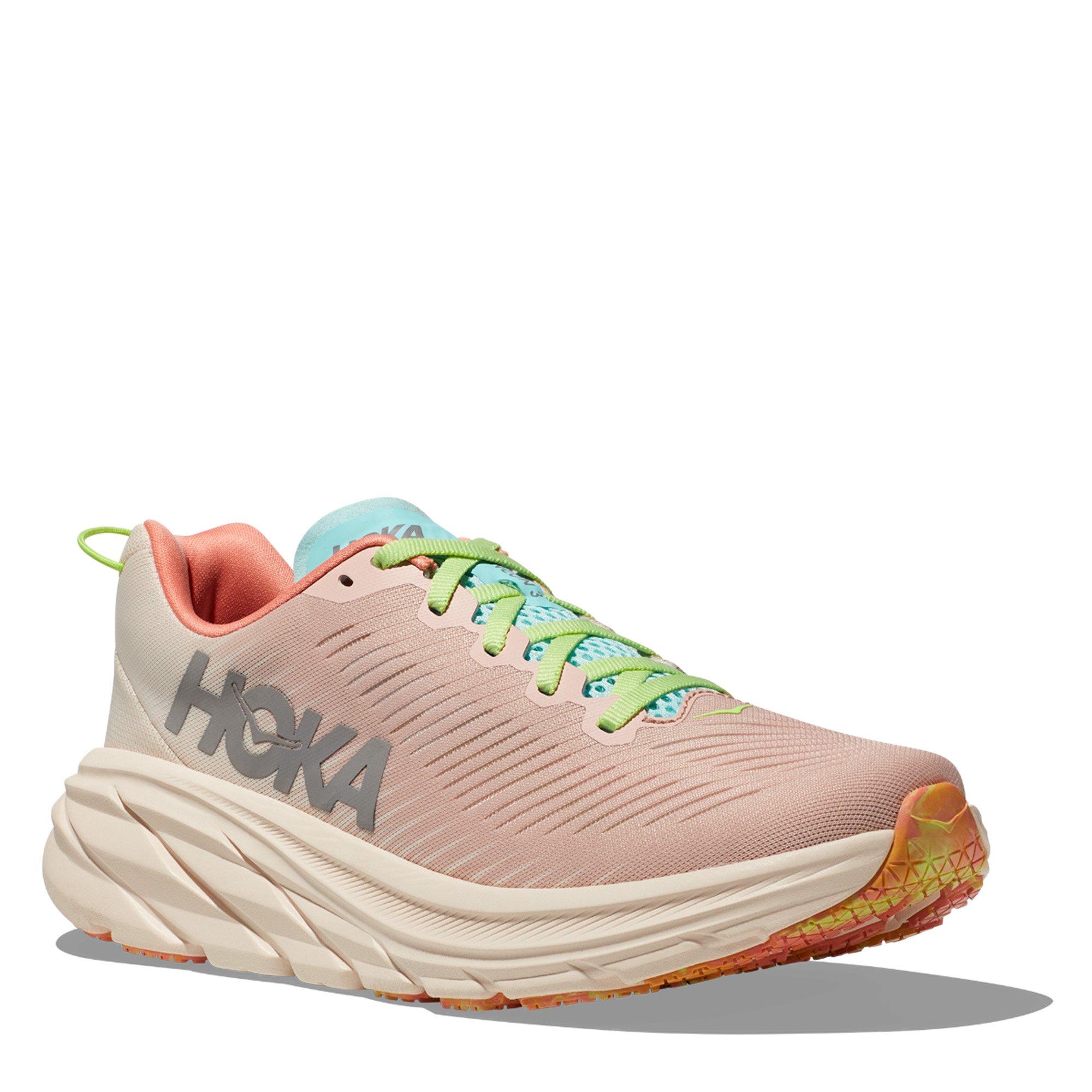 CREAM / VANILLA - Hoka - Rincon 3 Womens Running Shoes - 4