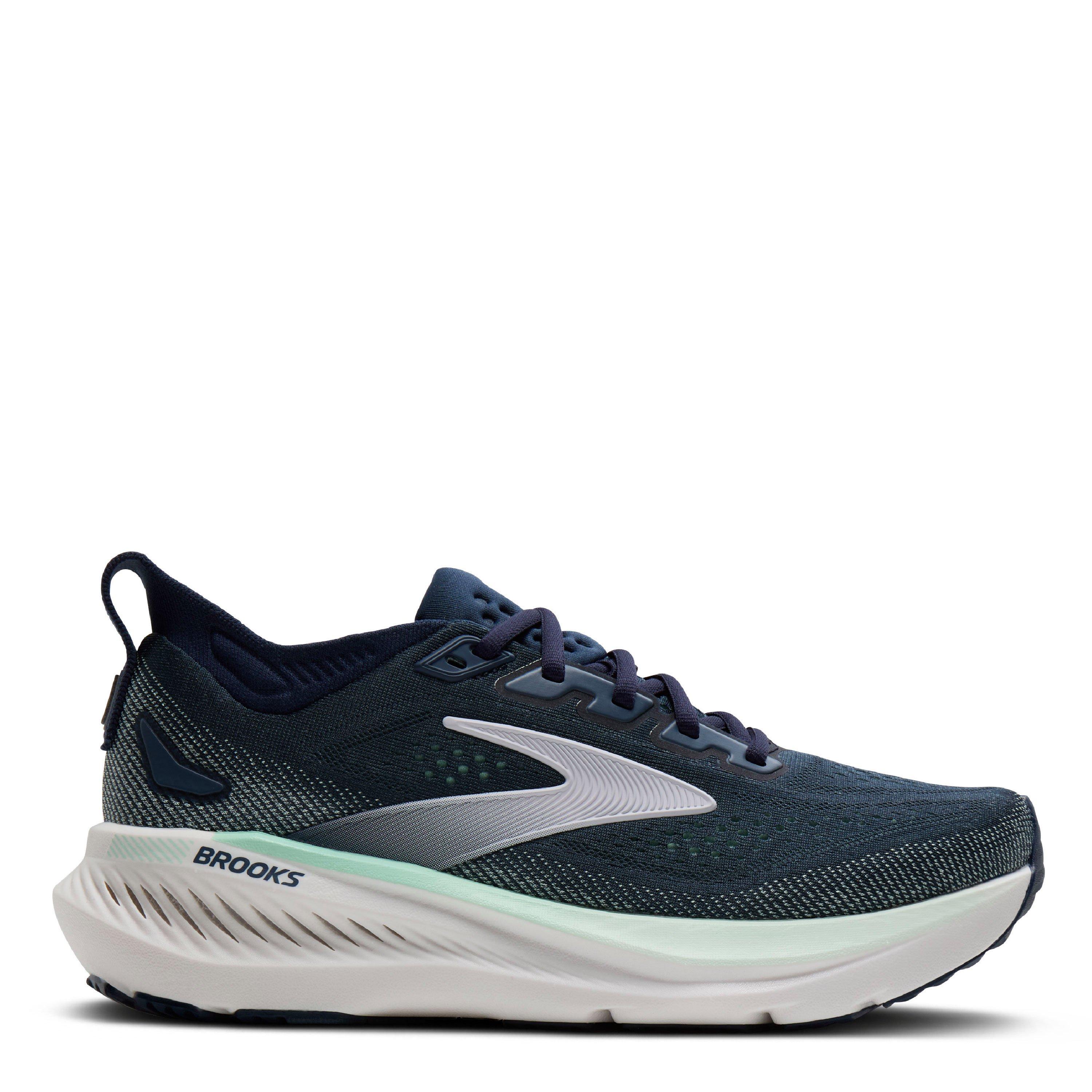 Navy/White - Brooks - Women's Glycerin GTS 23 Running Shoes - 1