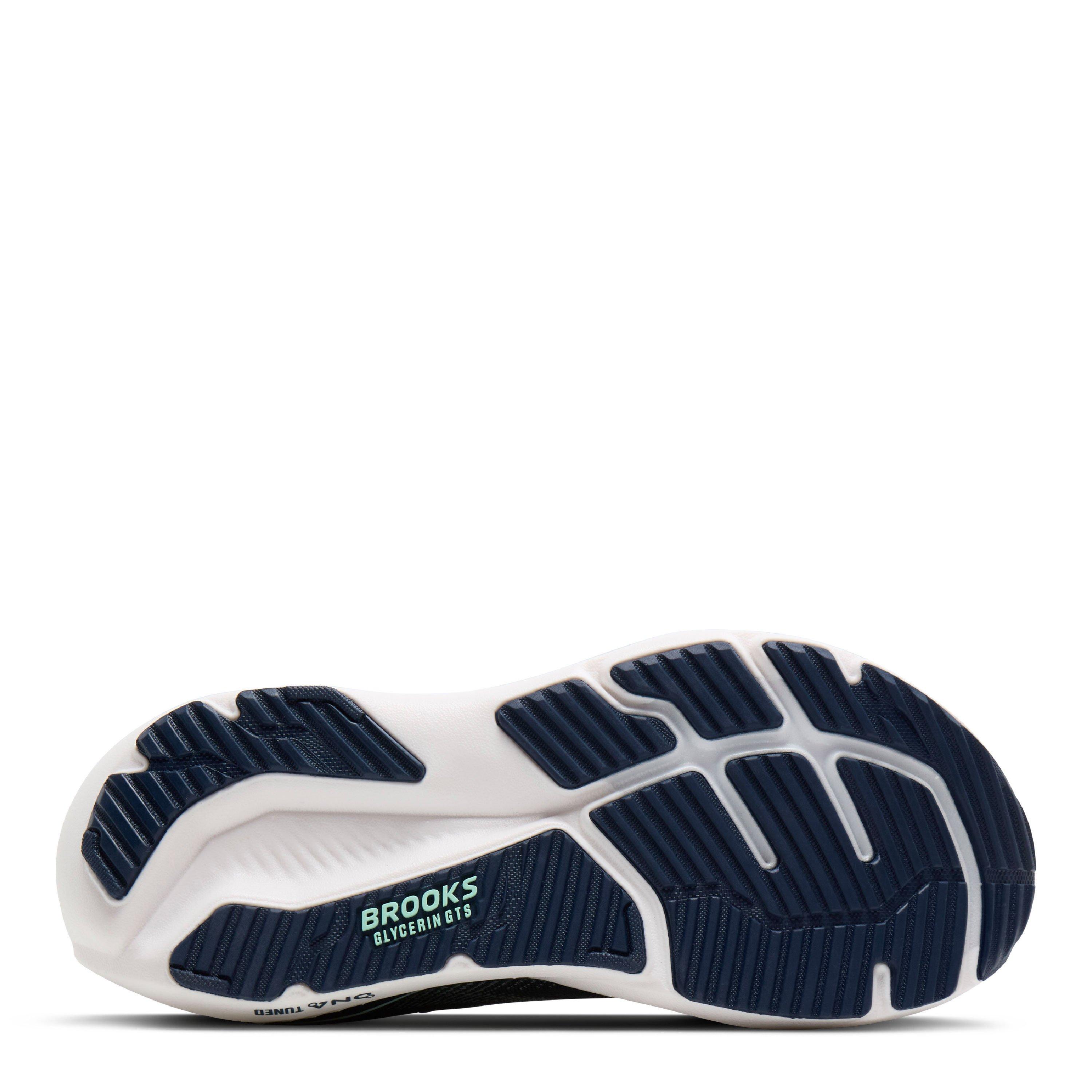 Navy/White - Brooks - Women's Glycerin GTS 23 Running Shoes - 6