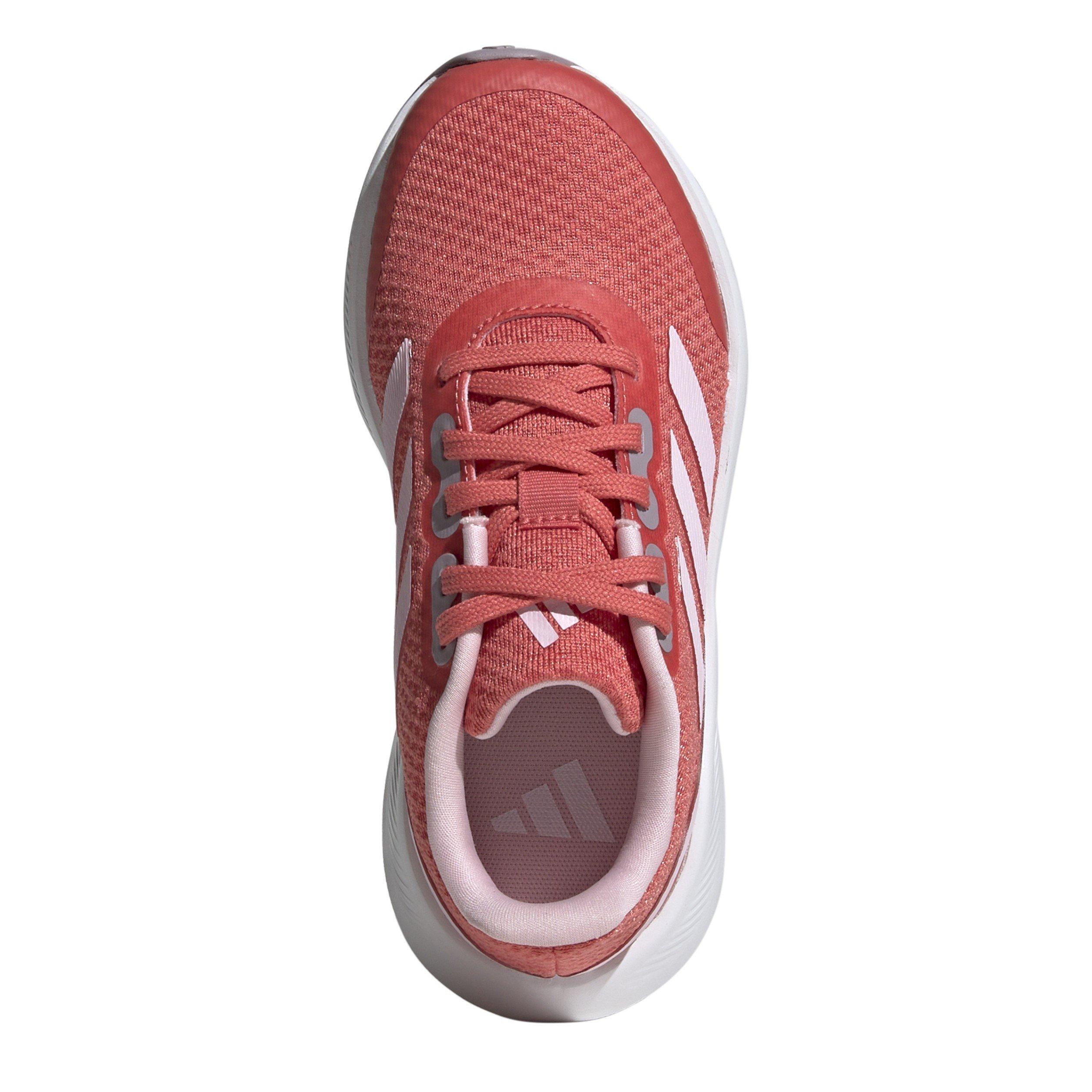 Scrlt/Pink/Fig - adidas - Unisex Kids Runfalcon 3.0 Running Shoes - 5