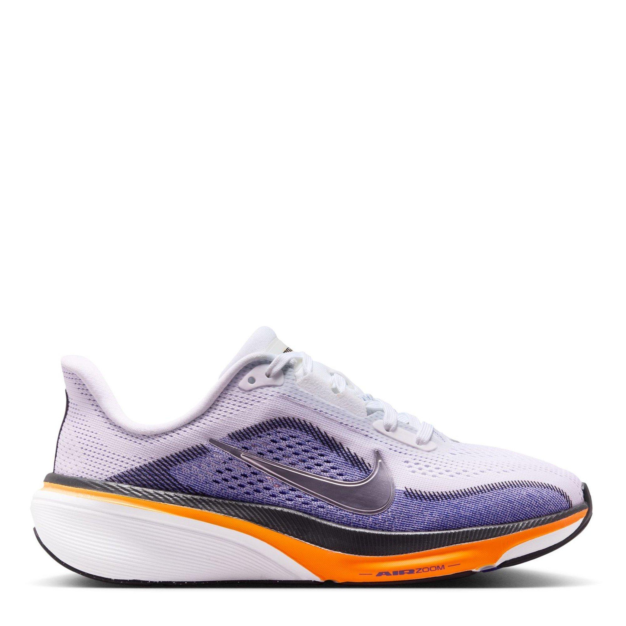 White/Mtlc Silv - Nike - Kids' Running Shoes - 1