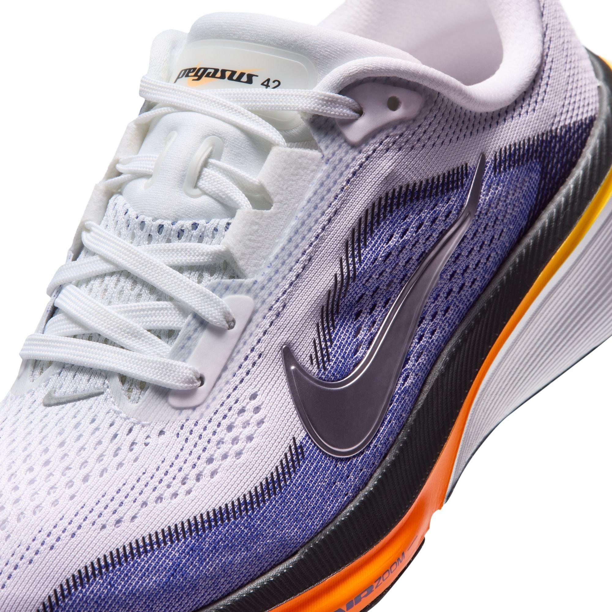 White/Mtlc Silv - Nike - Kids' Running Shoes - 7
