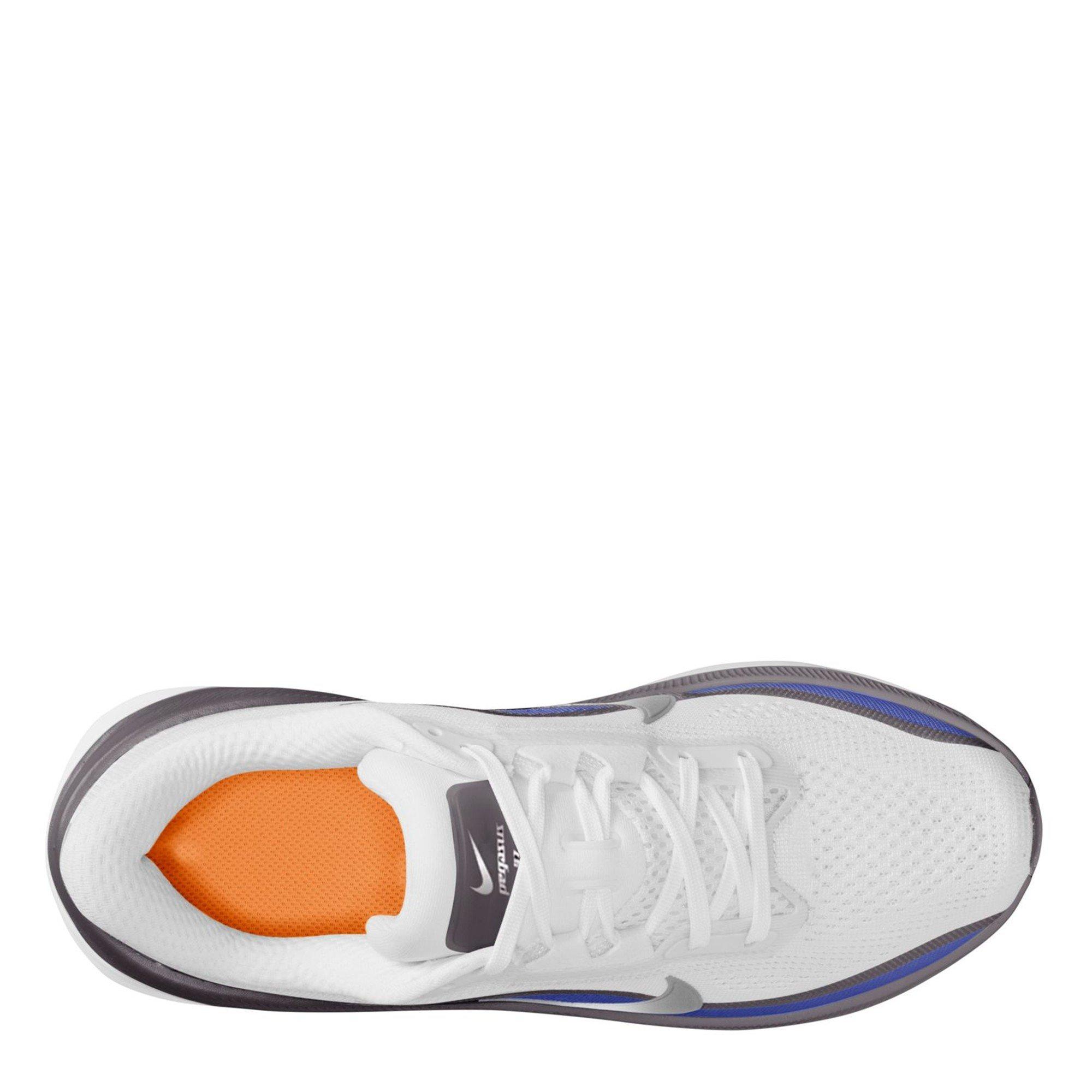 White/Mtlc Silv - Nike - Kids' Running Shoes - 9