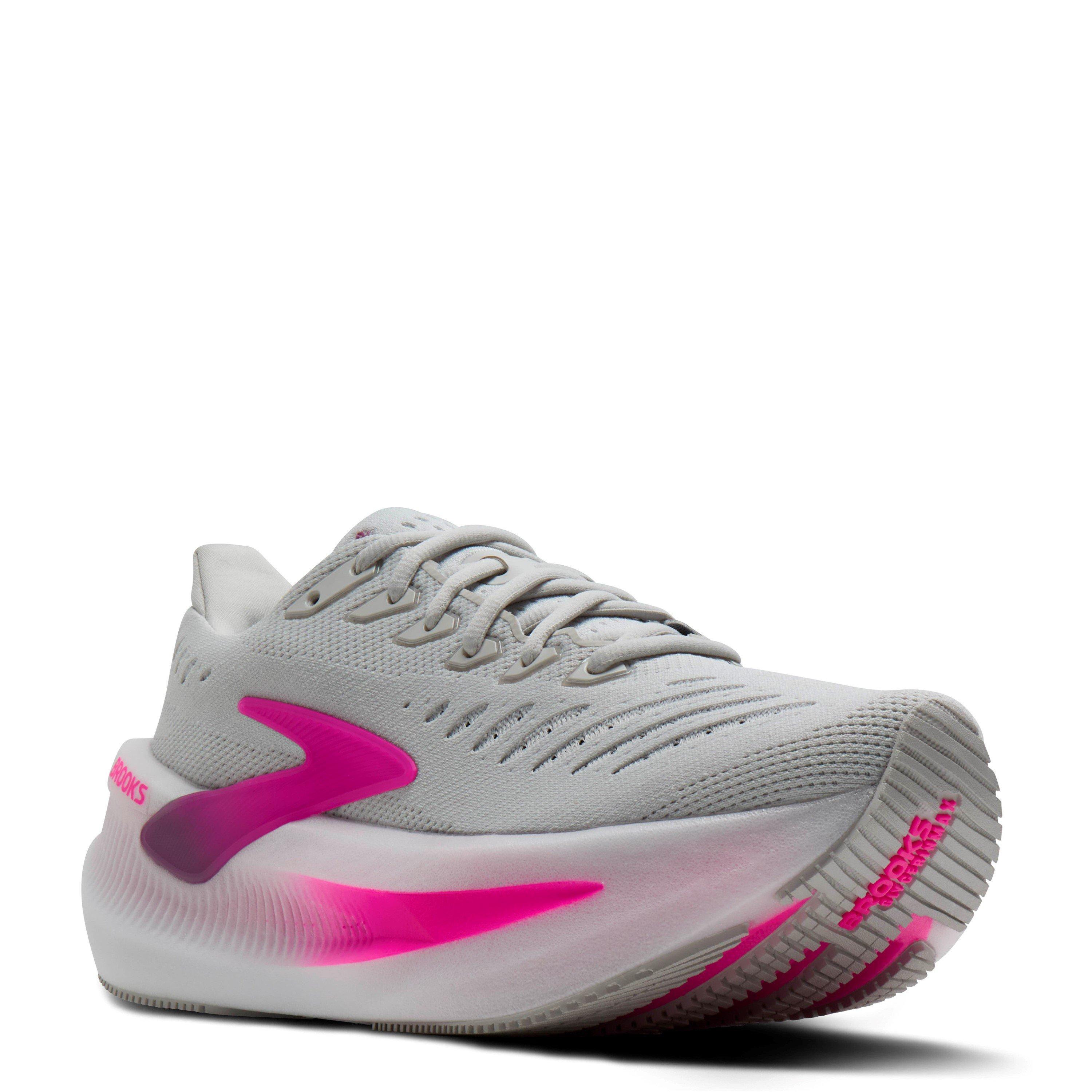 Grey/Cyber Pink - Brooks - Glycerin Max 2. Womens Running Shoes - 2