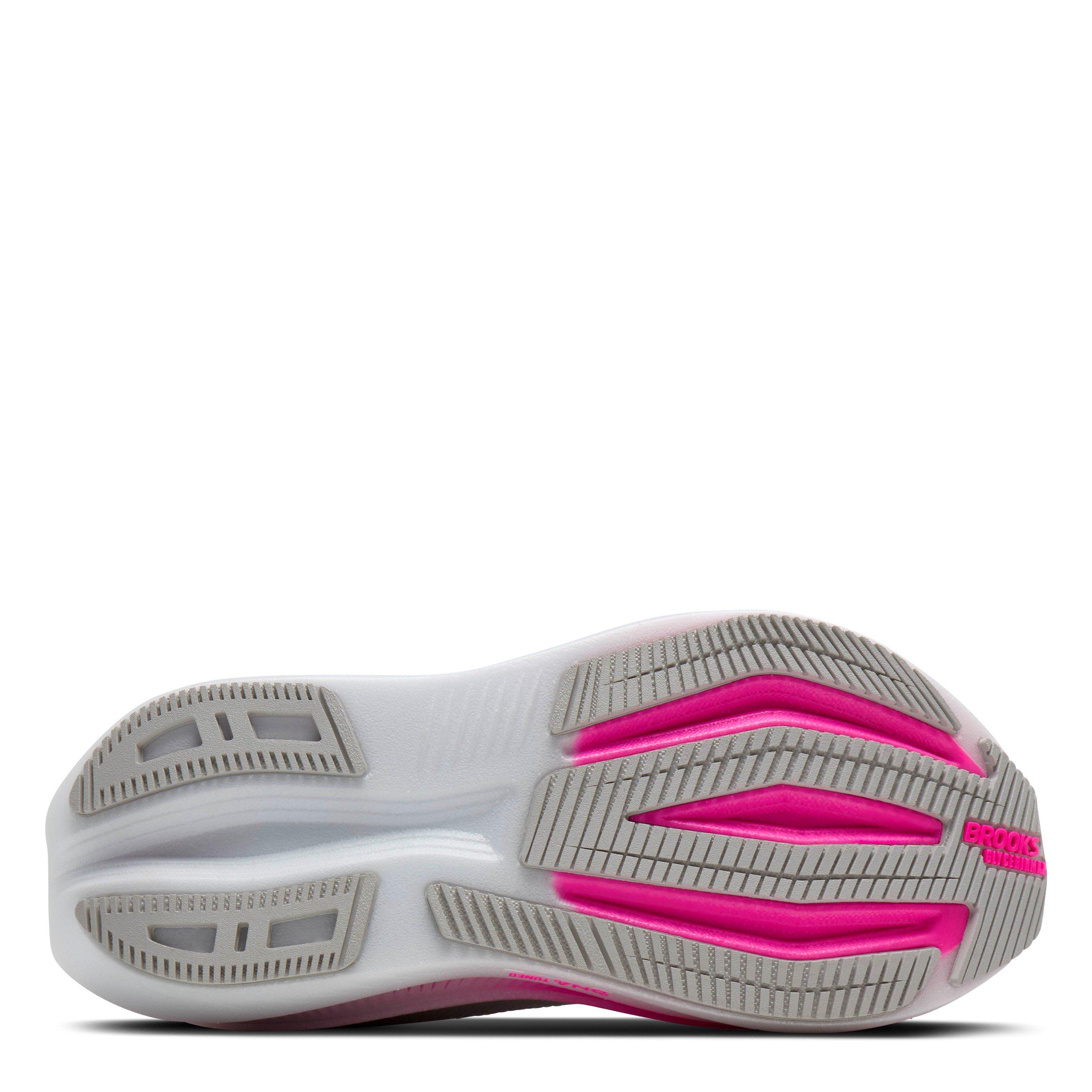 Grey/Cyber Pink - Brooks - Glycerin Max 2. Womens Running Shoes - 6