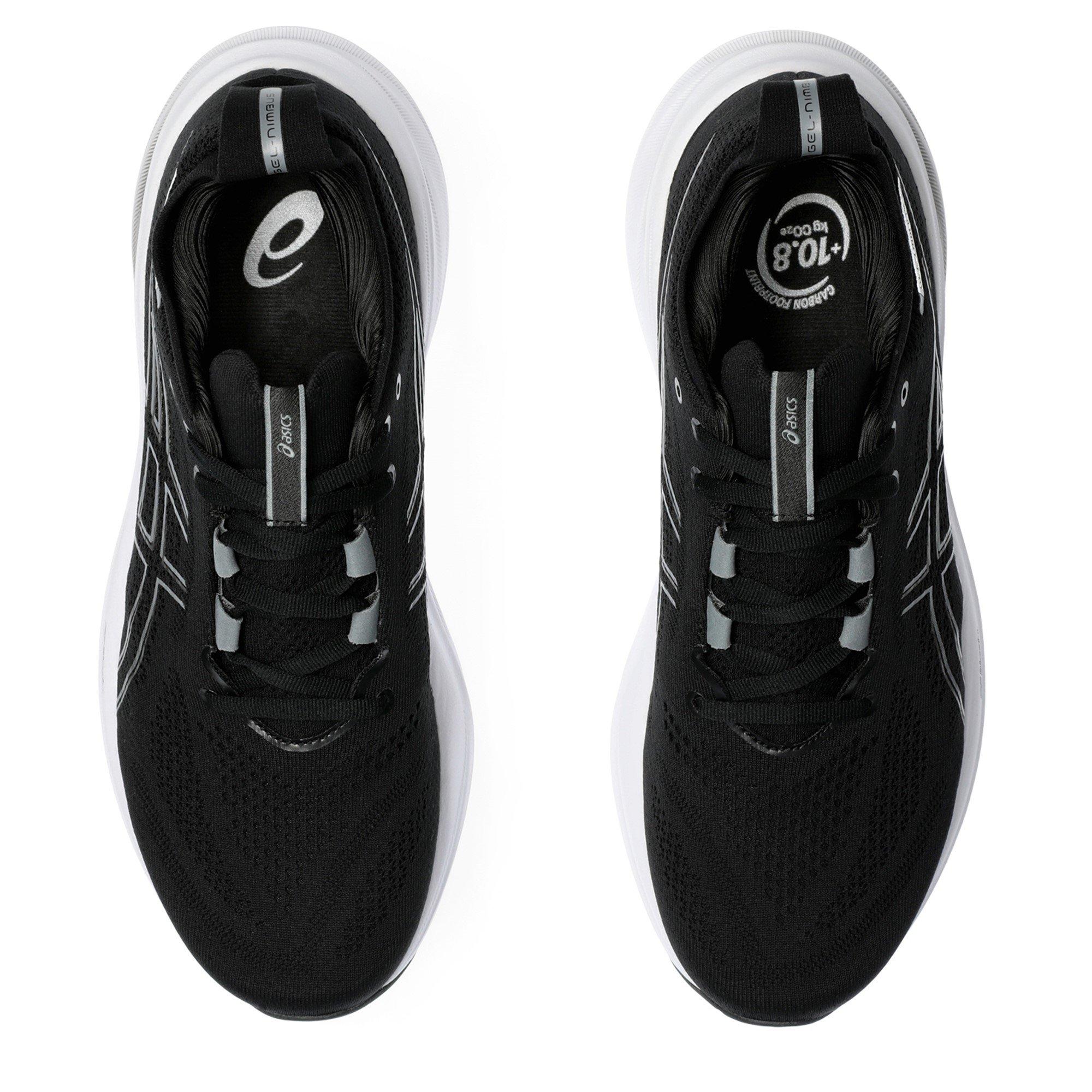 Black/Grey - Asics - Gel-Nimbus 26 Running Shoe Mens - 6