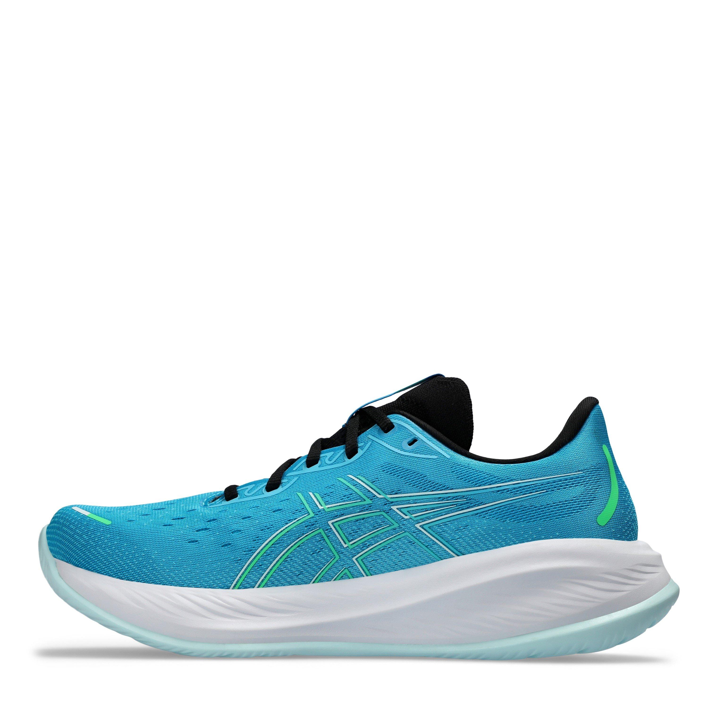 Blu/Verde - Asics - Gel-Cumulus 26 Running Trainers Mens - 2
