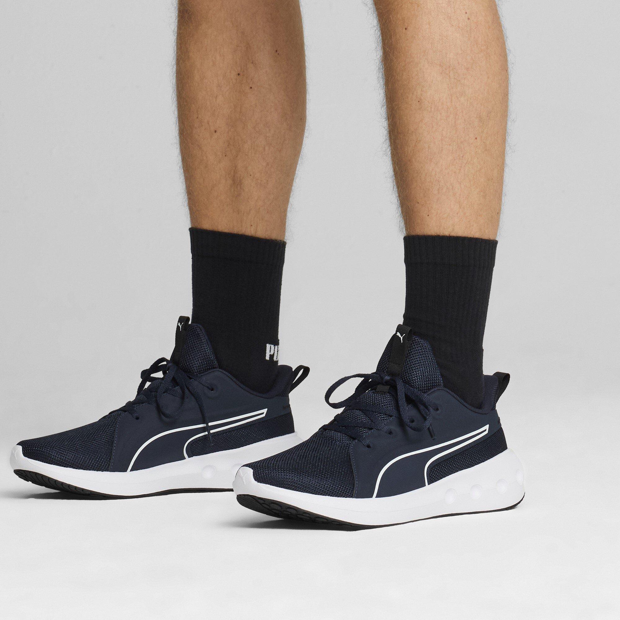 Navy/White - Puma - Men's Softride Carson Everyday Neutral Road Running Shoes - 3