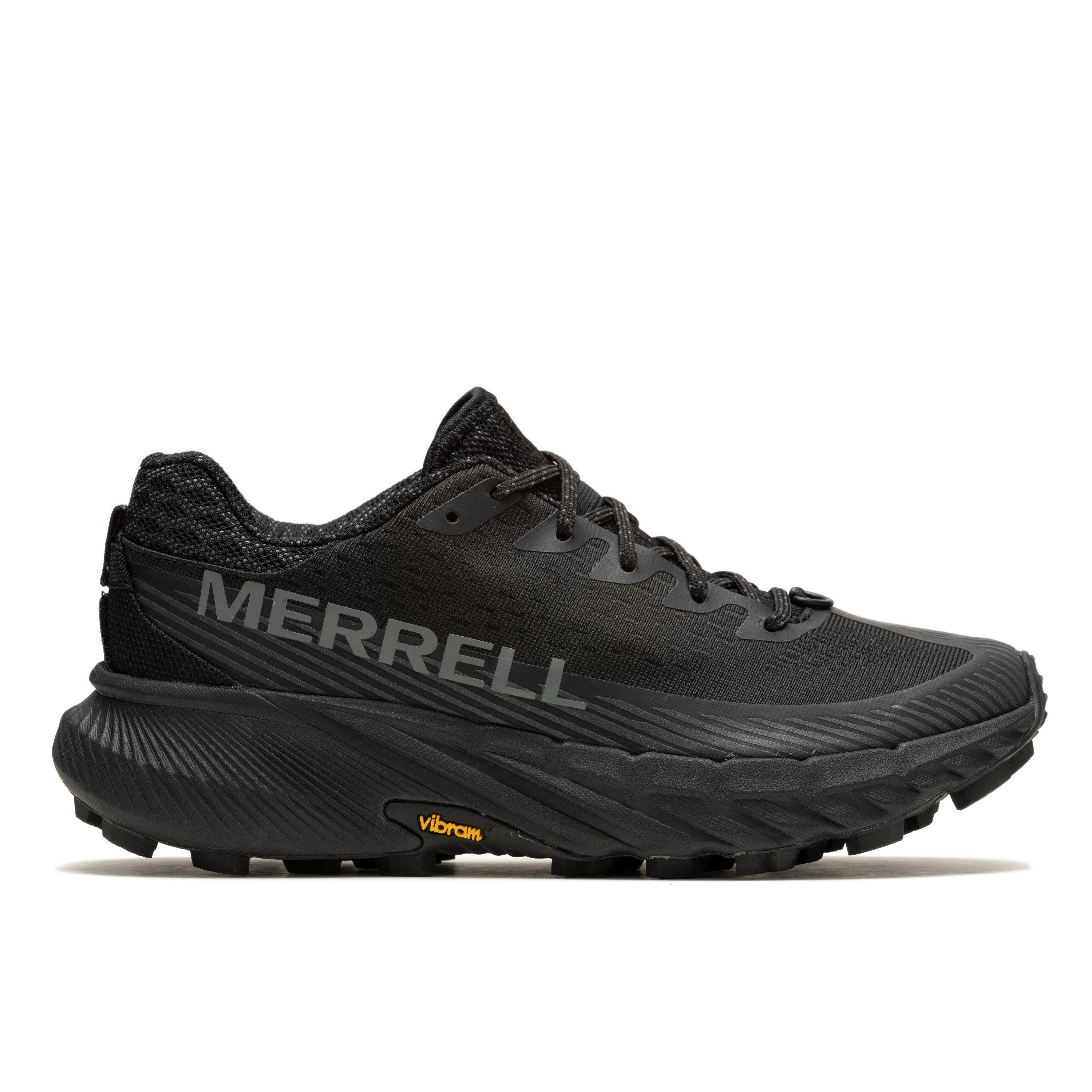 Merrell Women's Agility 5 Off Road Running Shoes - Black/Black - 8 (42)