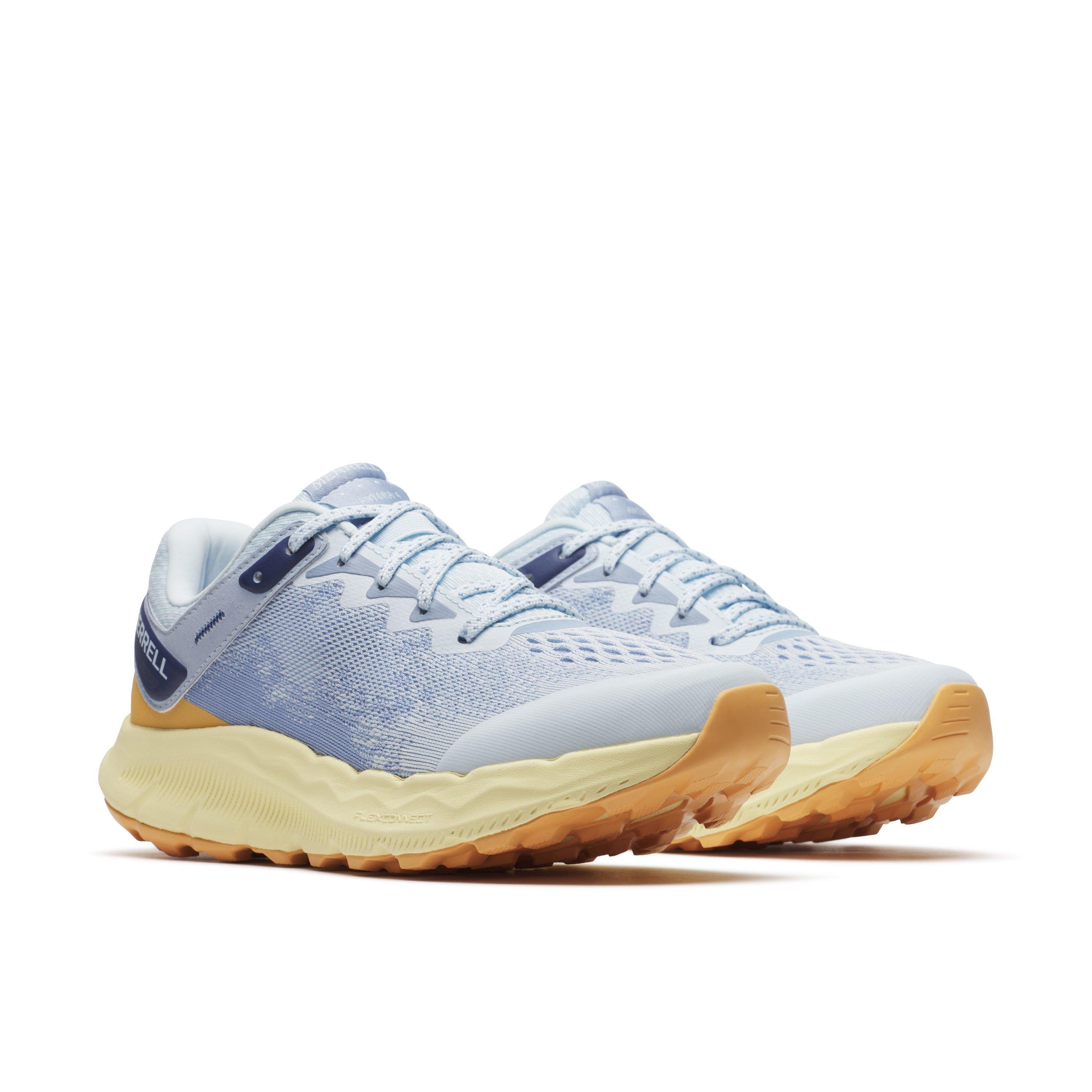 Ice Blue - Merrell - Women's Antora Off-Road Trail Running Shoes - 3
