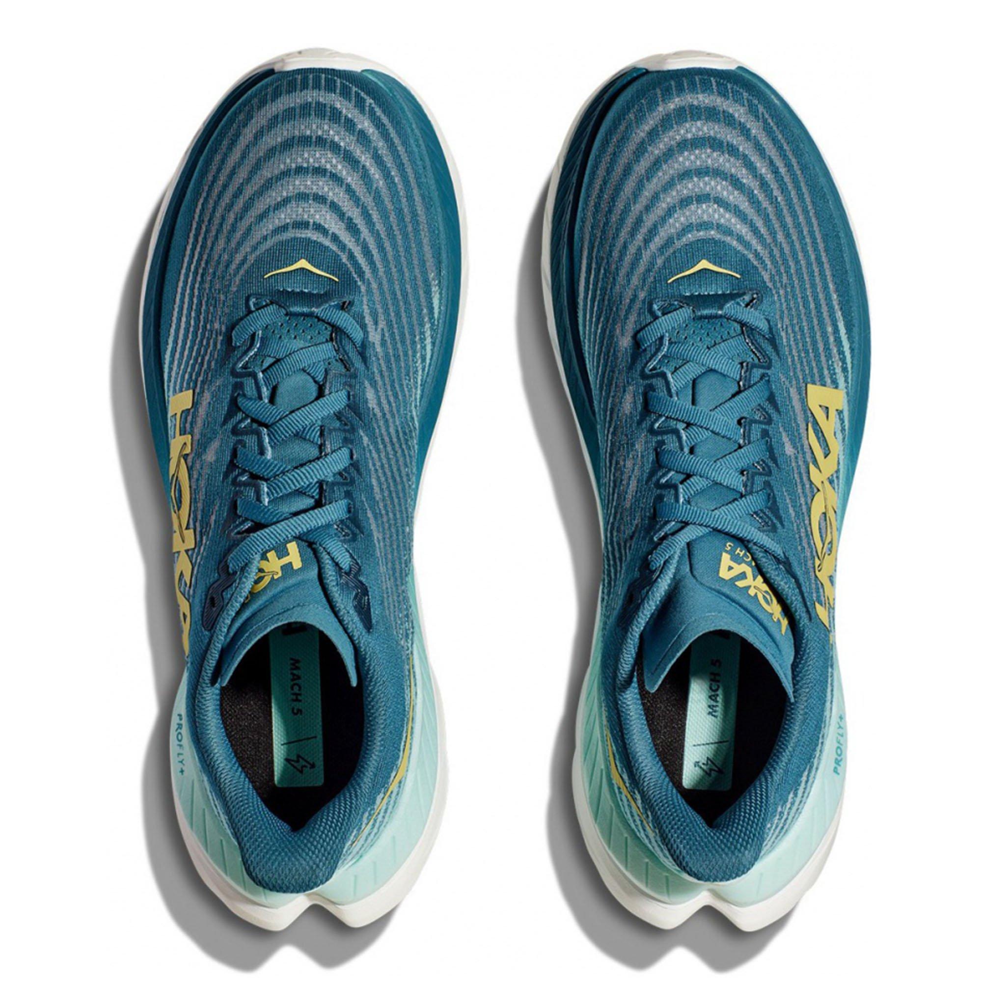 BLUESTEEL/OCEAN - Hoka - Mach 5 Mens Running Shoes - 2