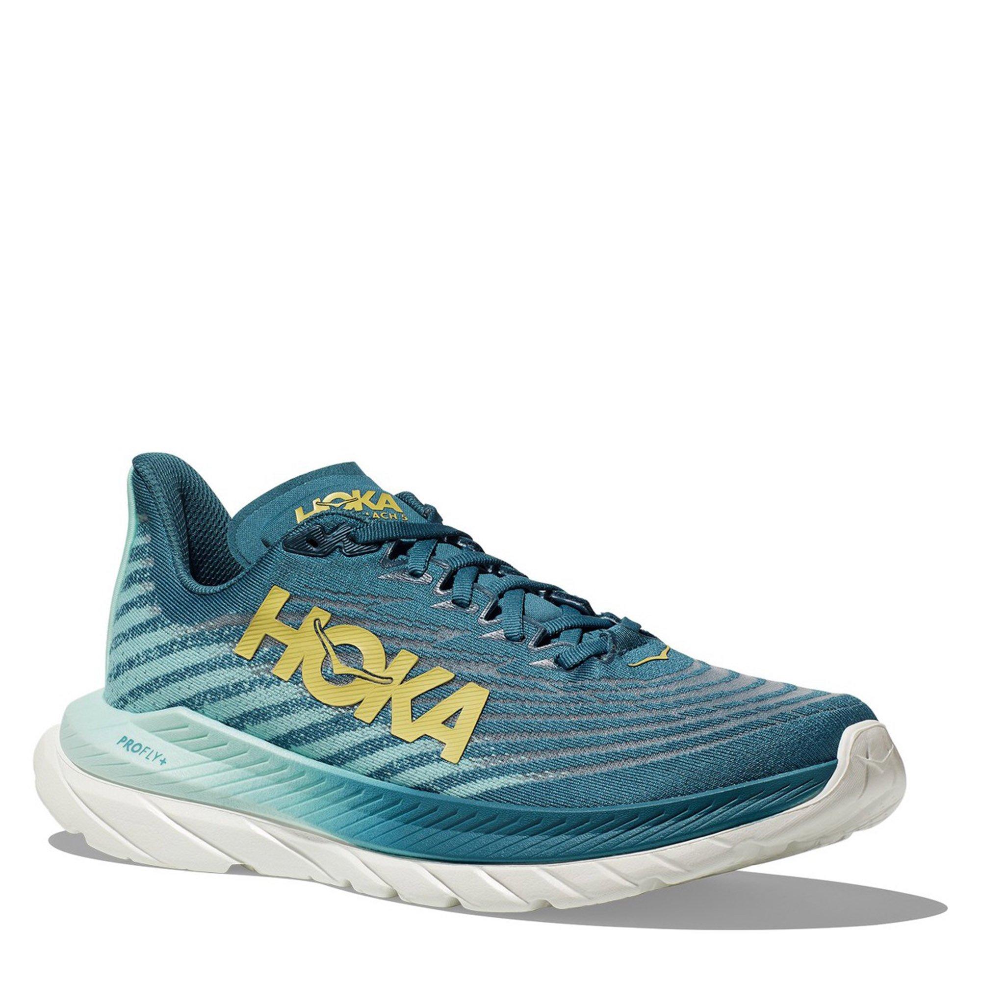 BLUESTEEL/OCEAN - Hoka - Mach 5 Mens Running Shoes - 4
