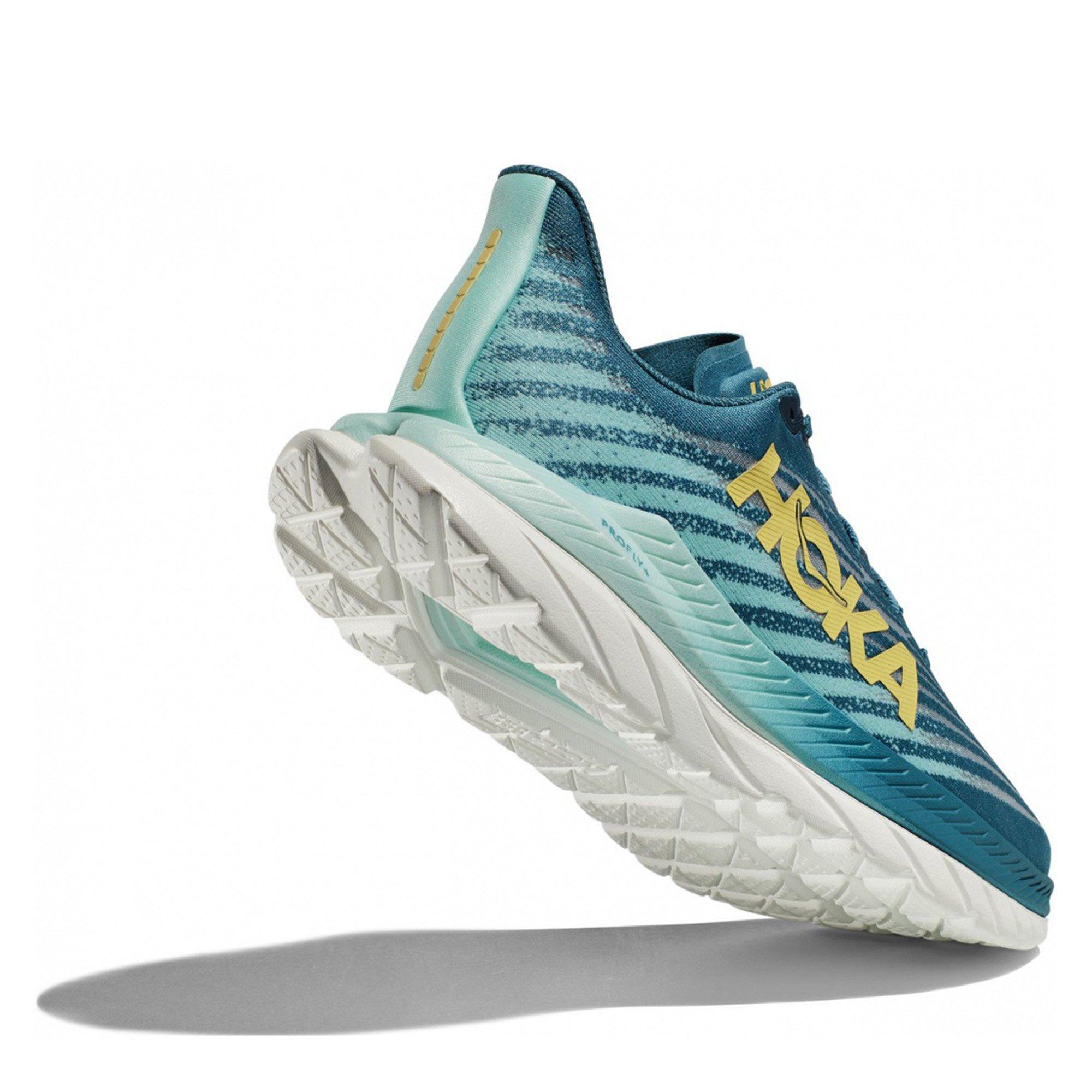 BLUESTEEL/OCEAN - Hoka - Mach 5 Mens Running Shoes - 5