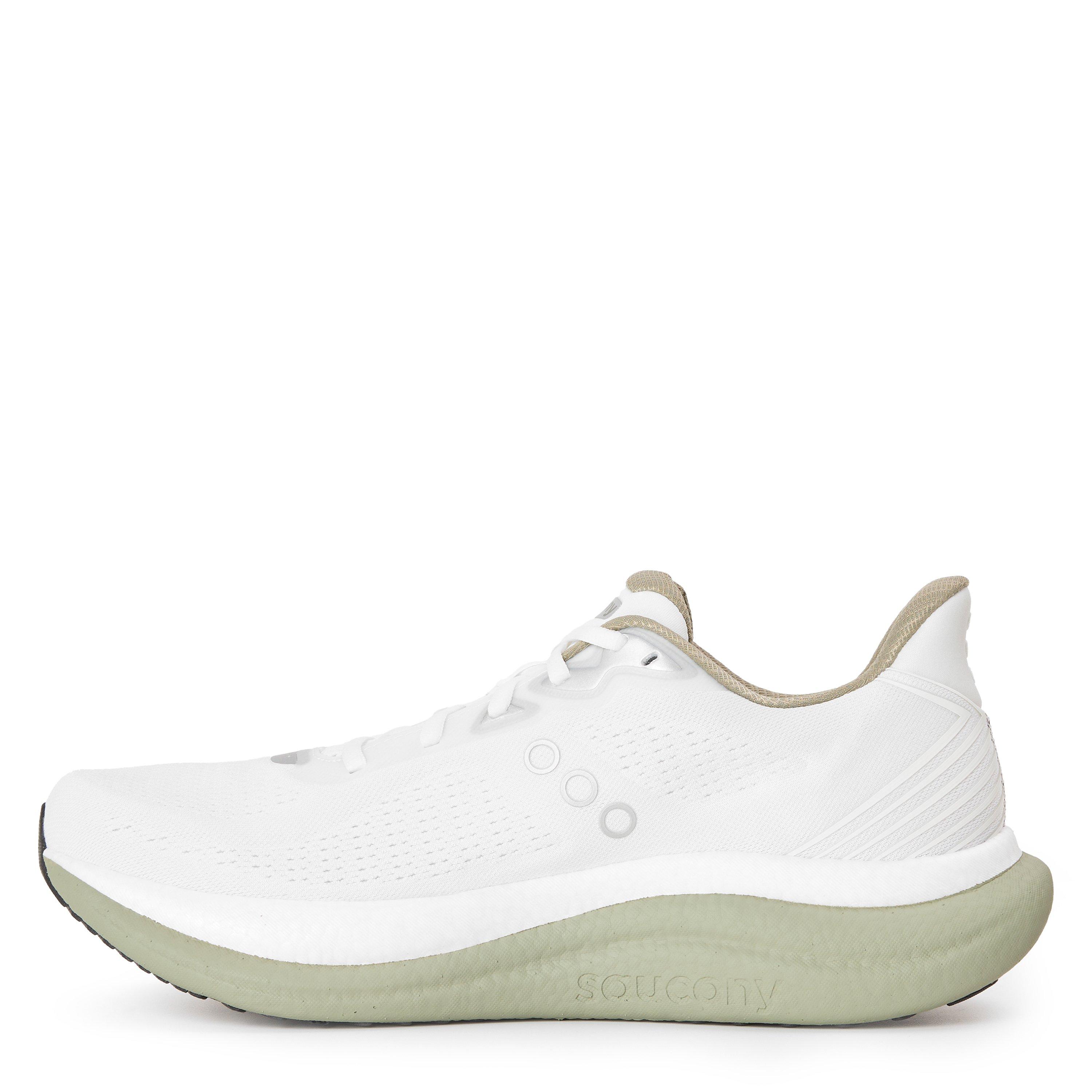White/Laurel - Saucony - Triumph 23 Road Running Shoes Mens - 2