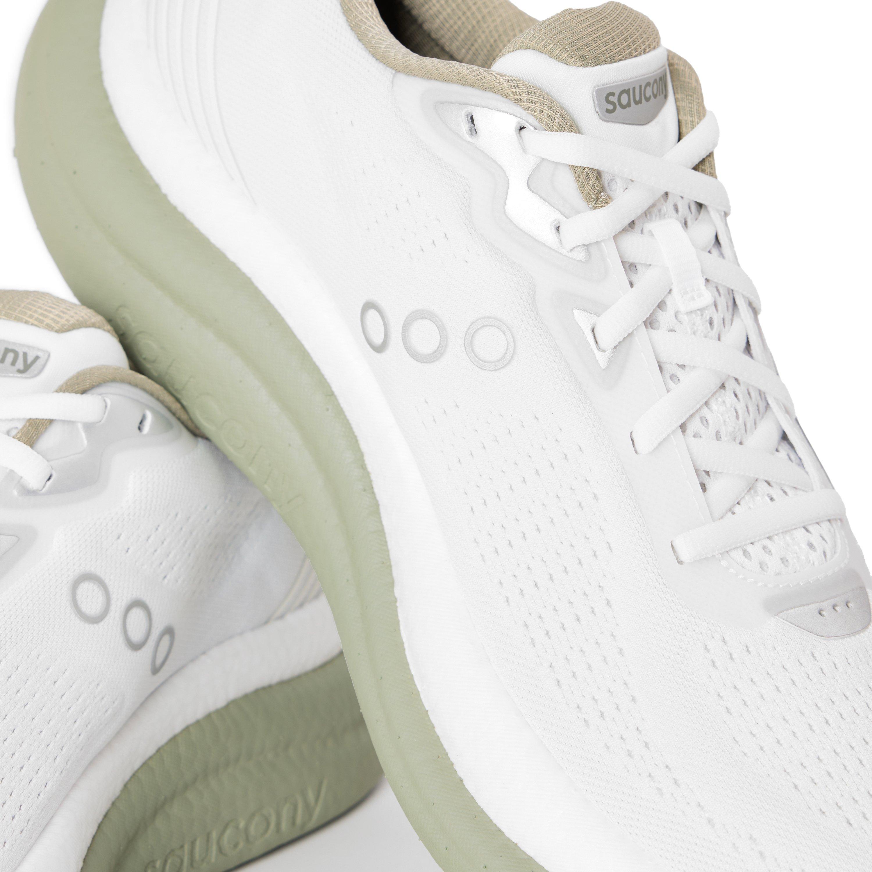 White/Laurel - Saucony - Triumph 23 Road Running Shoes Mens - 4