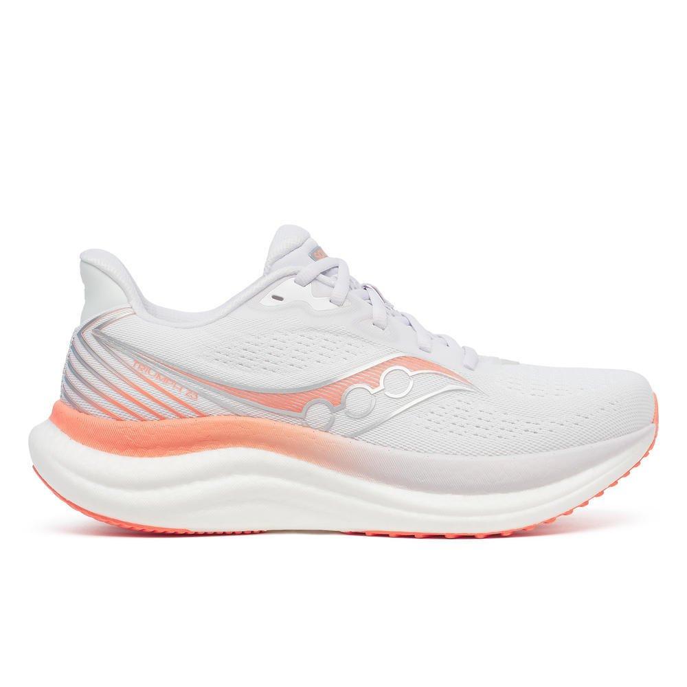 Saucony Women's Triumph 23 Road Running Shoes - White - 8 (42)