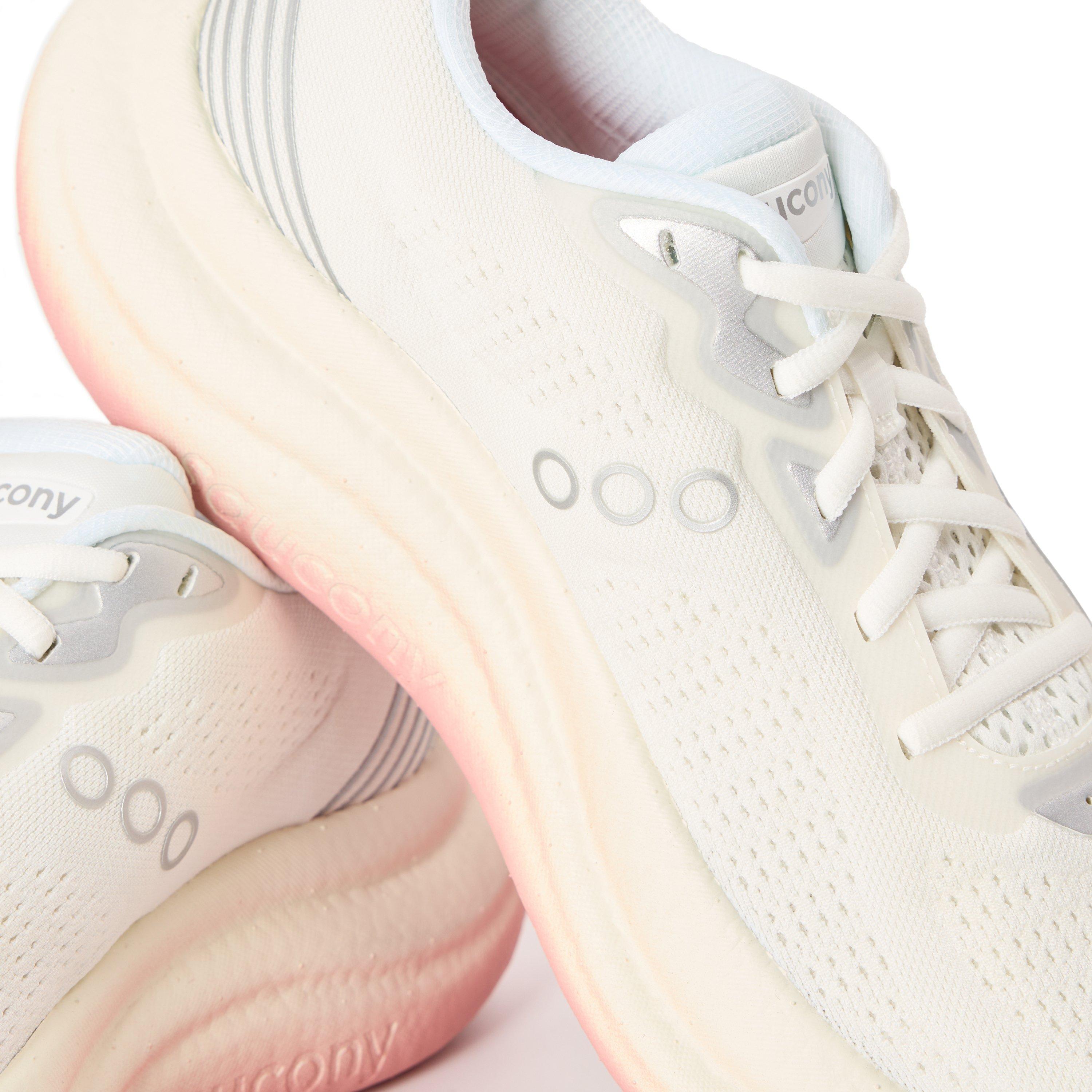 Ivory/Mauve - Saucony - Triumph 23 Road Running Shoes Womens - 4