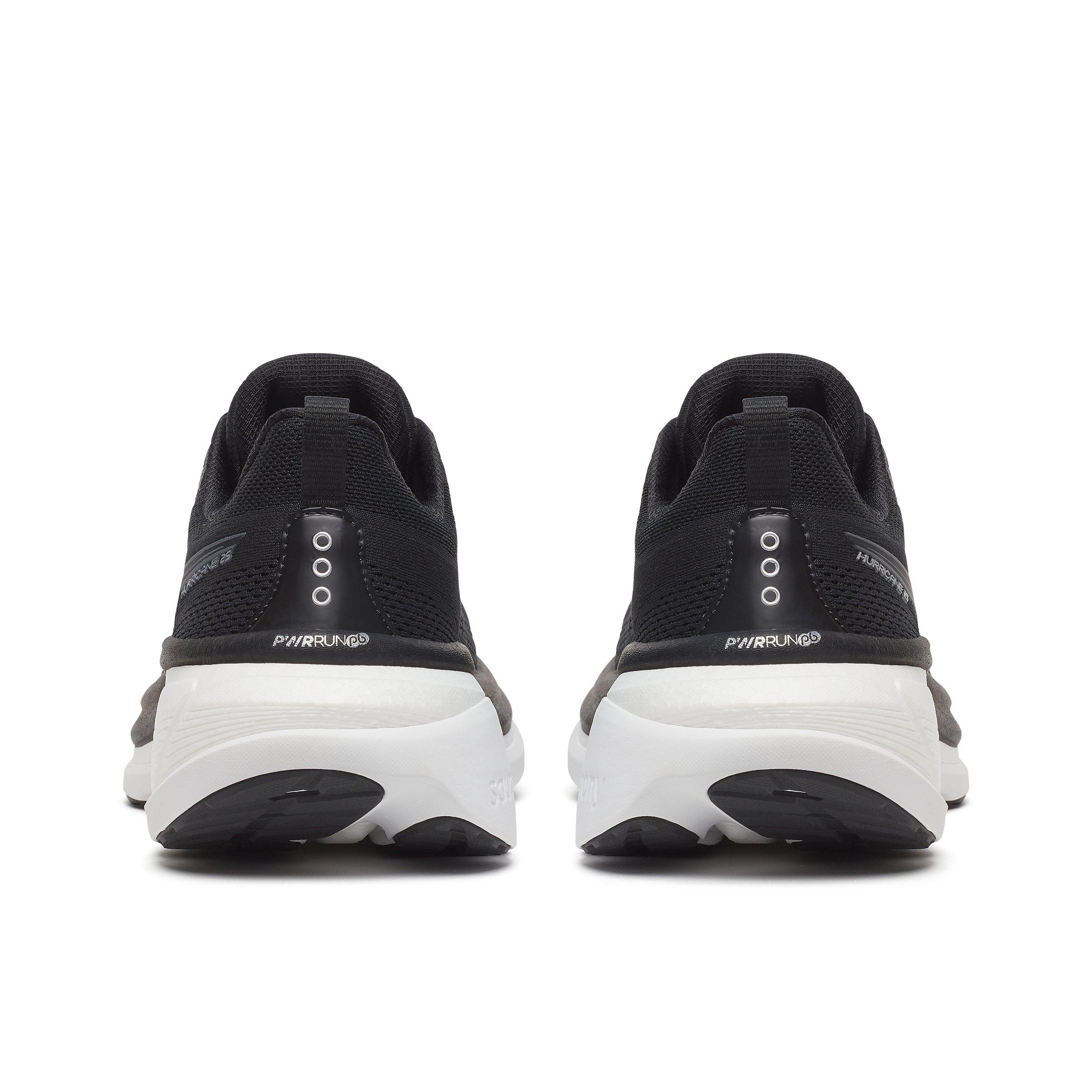 Schwarz/Weiß - Saucony - Hurricane 25 Road Running Shoes Mens - 4