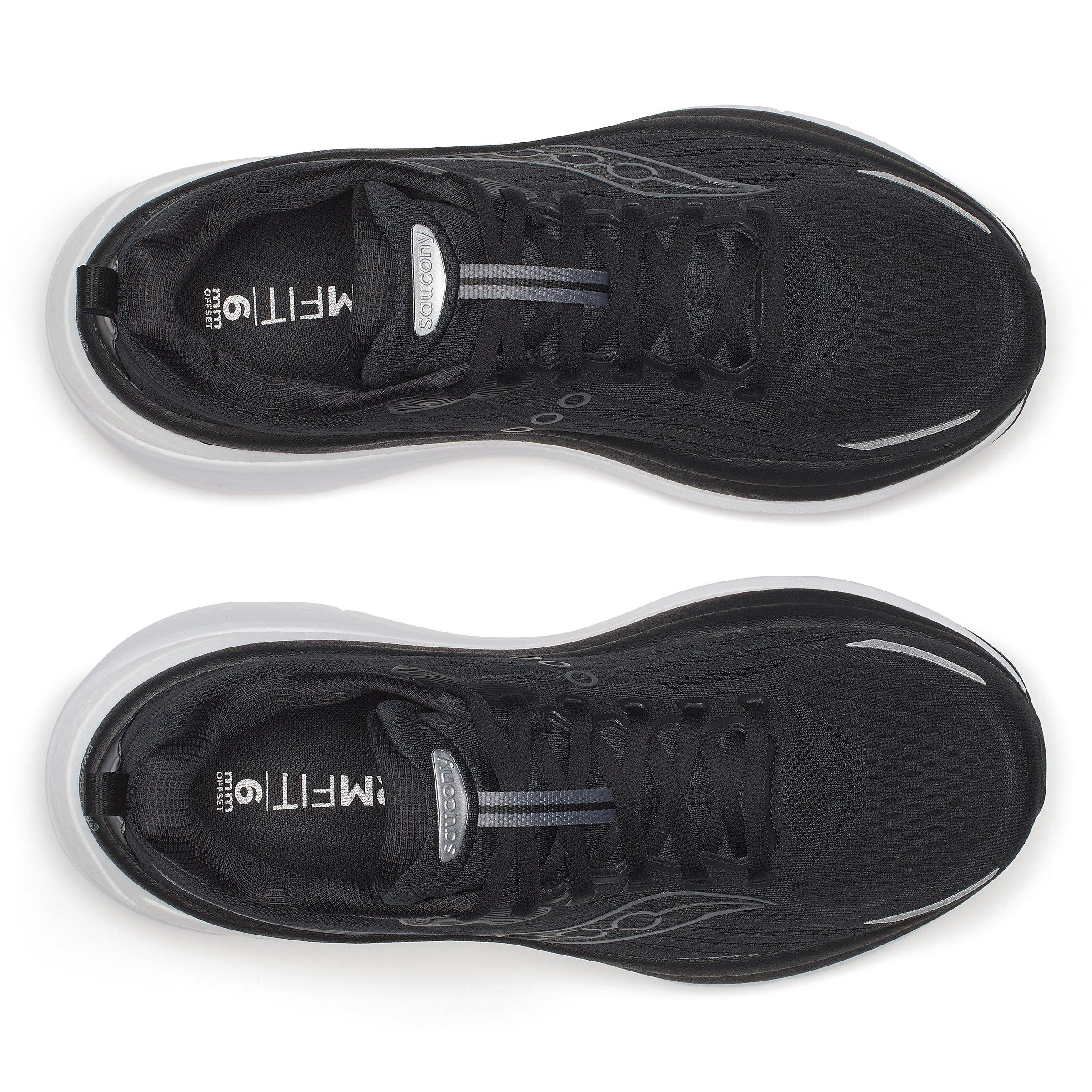 Schwarz/Weiß - Saucony - Hurricane 25 Road Running Shoes Mens - 5