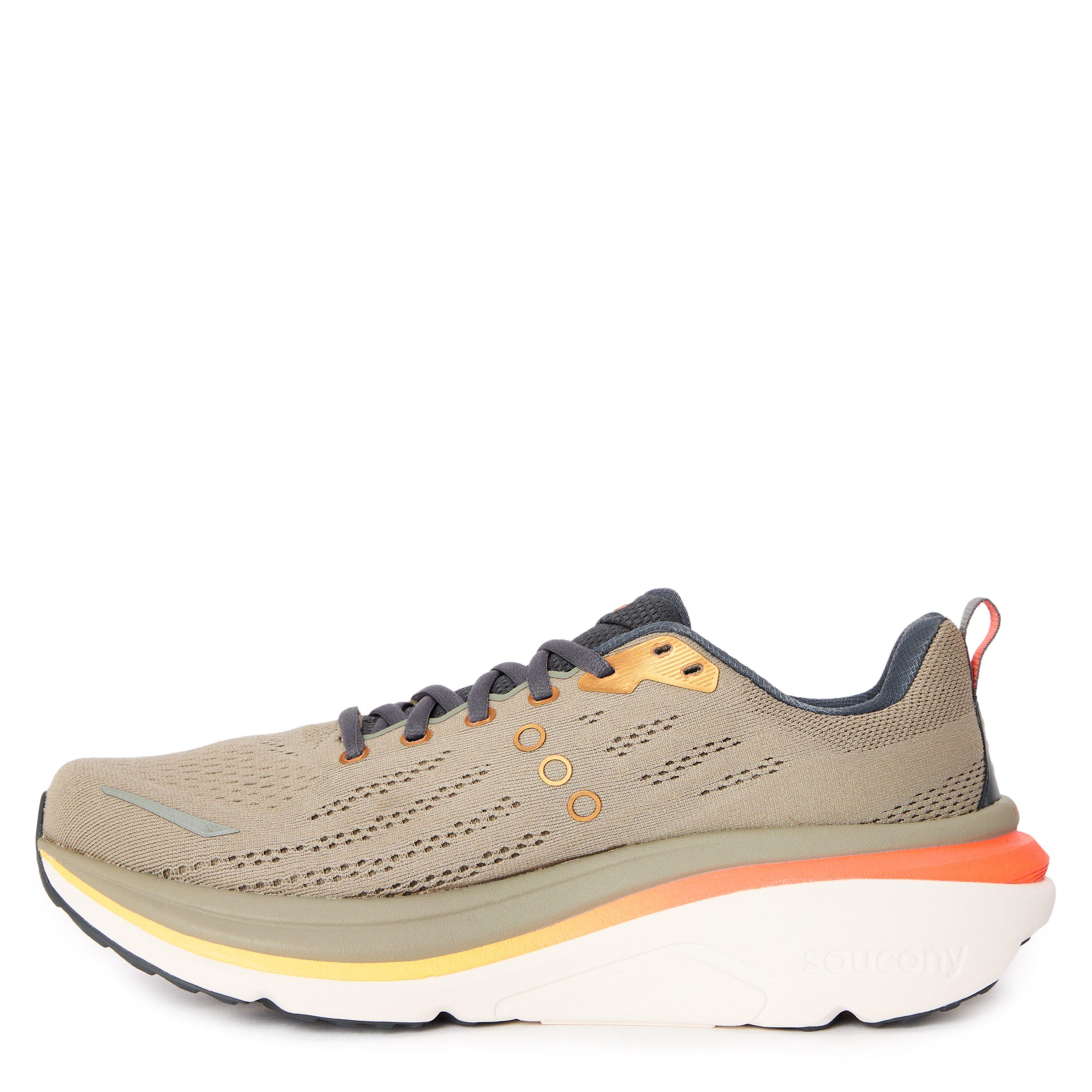Laurel/Fire - Saucony - Hurricane 25 Road Running Shoes Mens - 2