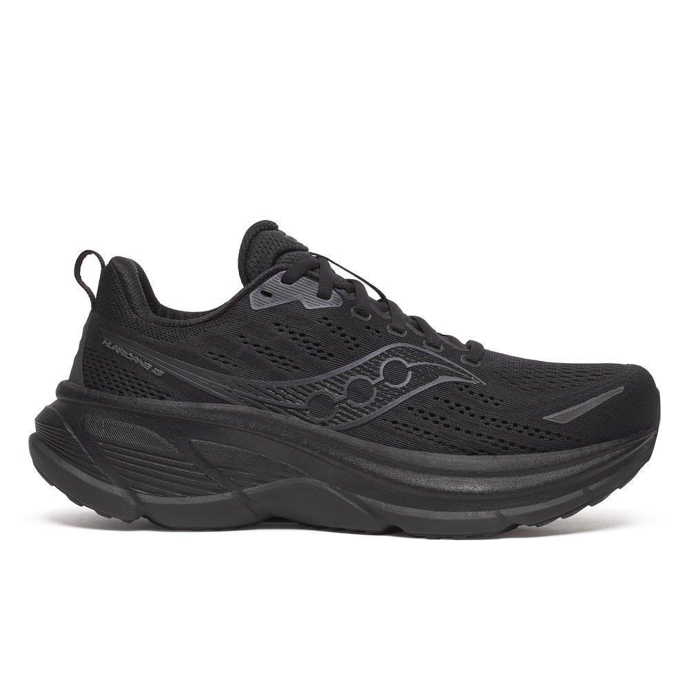 Saucony Hurricane 25 Road Running Shoes Mens - Triple/Black - Size 9.5 (44.5)