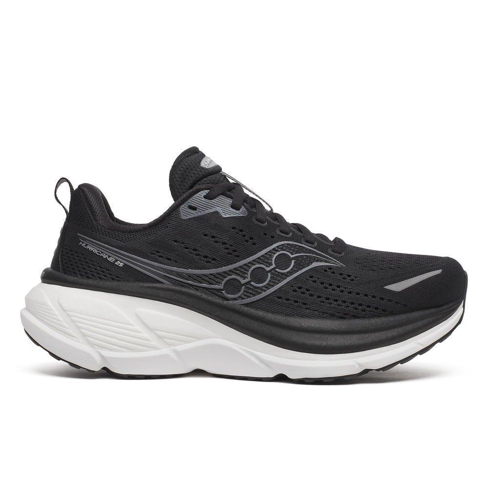 Saucony Women's Hurricane 25 - Black/White - 8 (42)