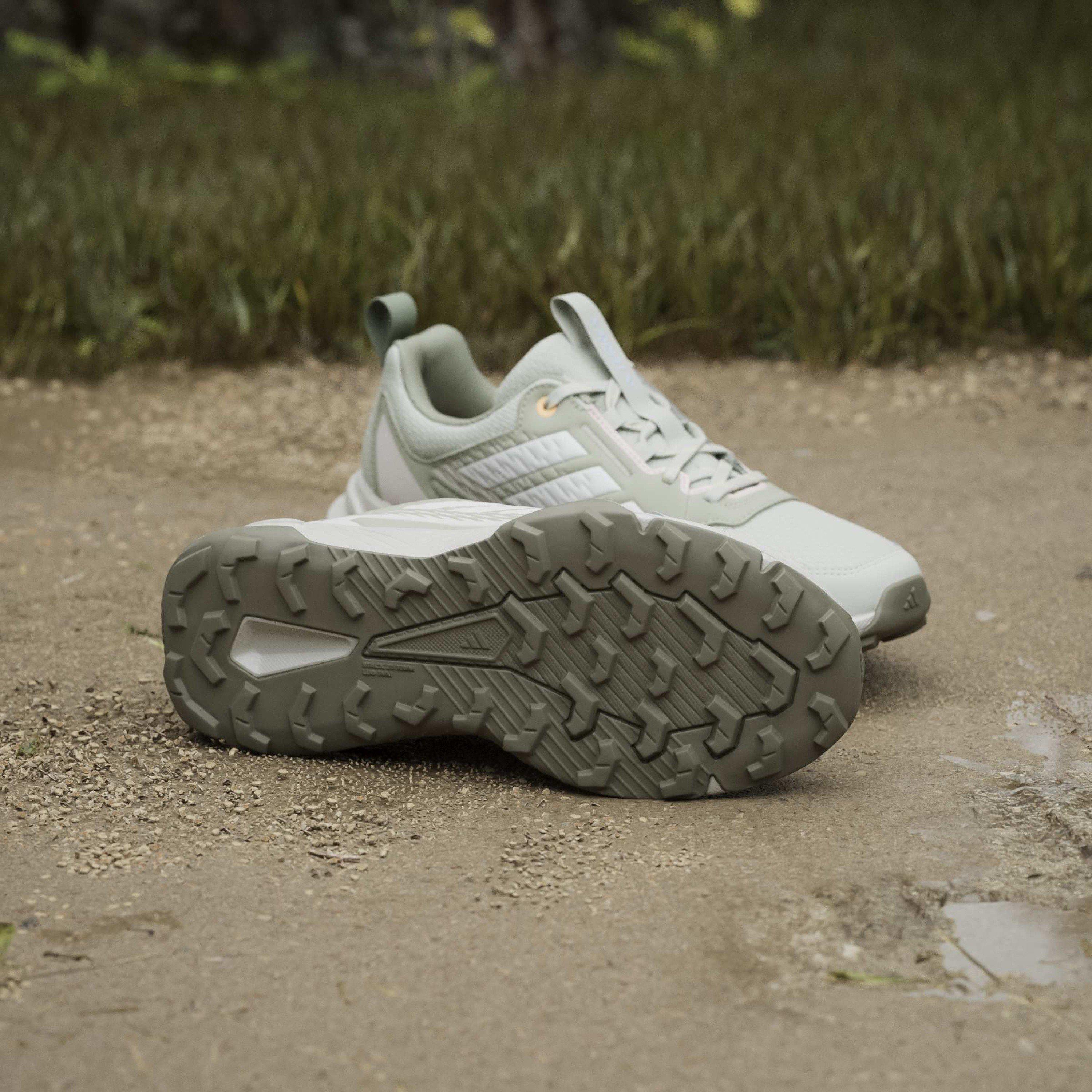 Green/Tangerine - adidas - Tracefinder Womens Trail Running Shoes - 11