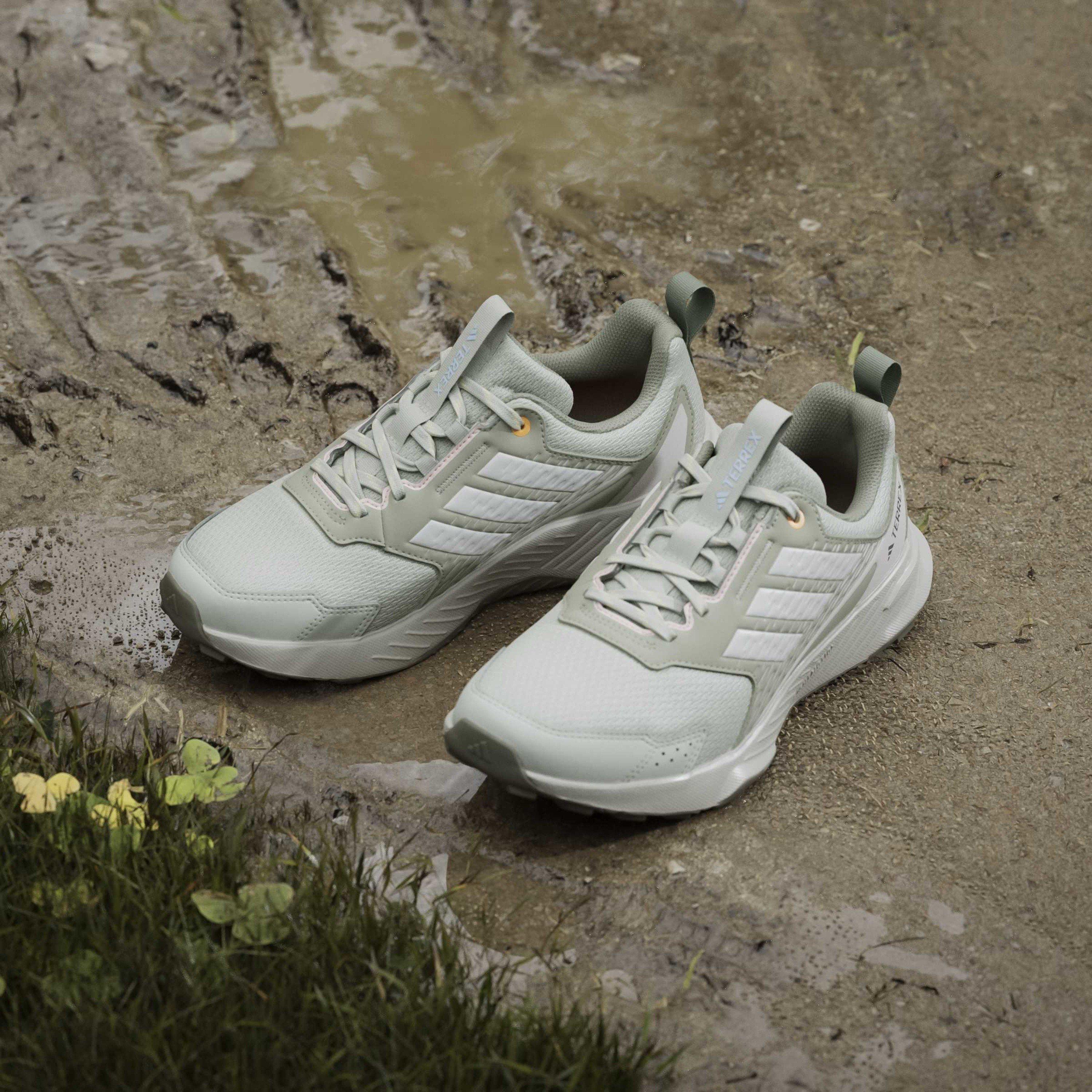 Green/Tangerine - adidas - Tracefinder Womens Trail Running Shoes - 12