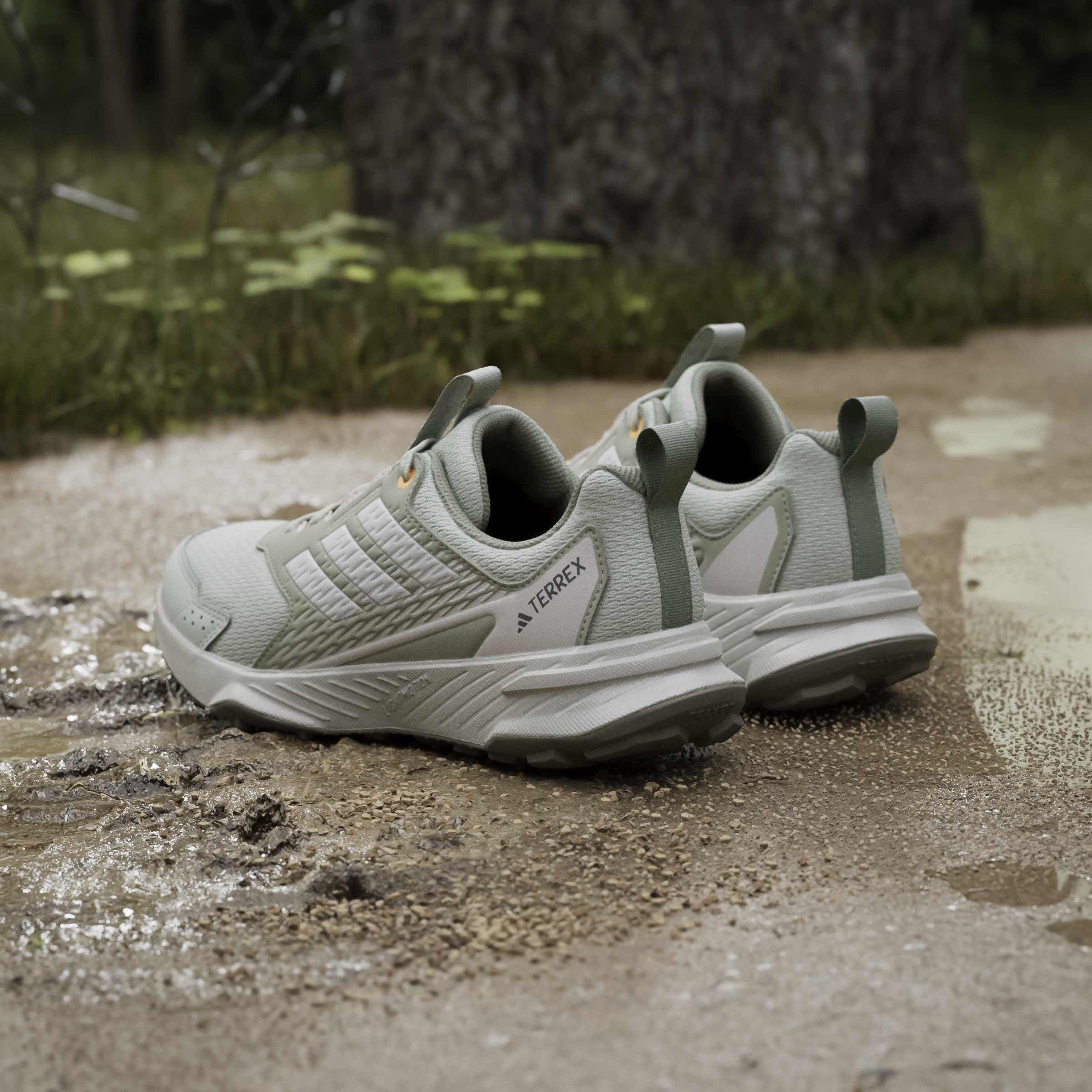 Green/Tangerine - adidas - Tracefinder Womens Trail Running Shoes - 13