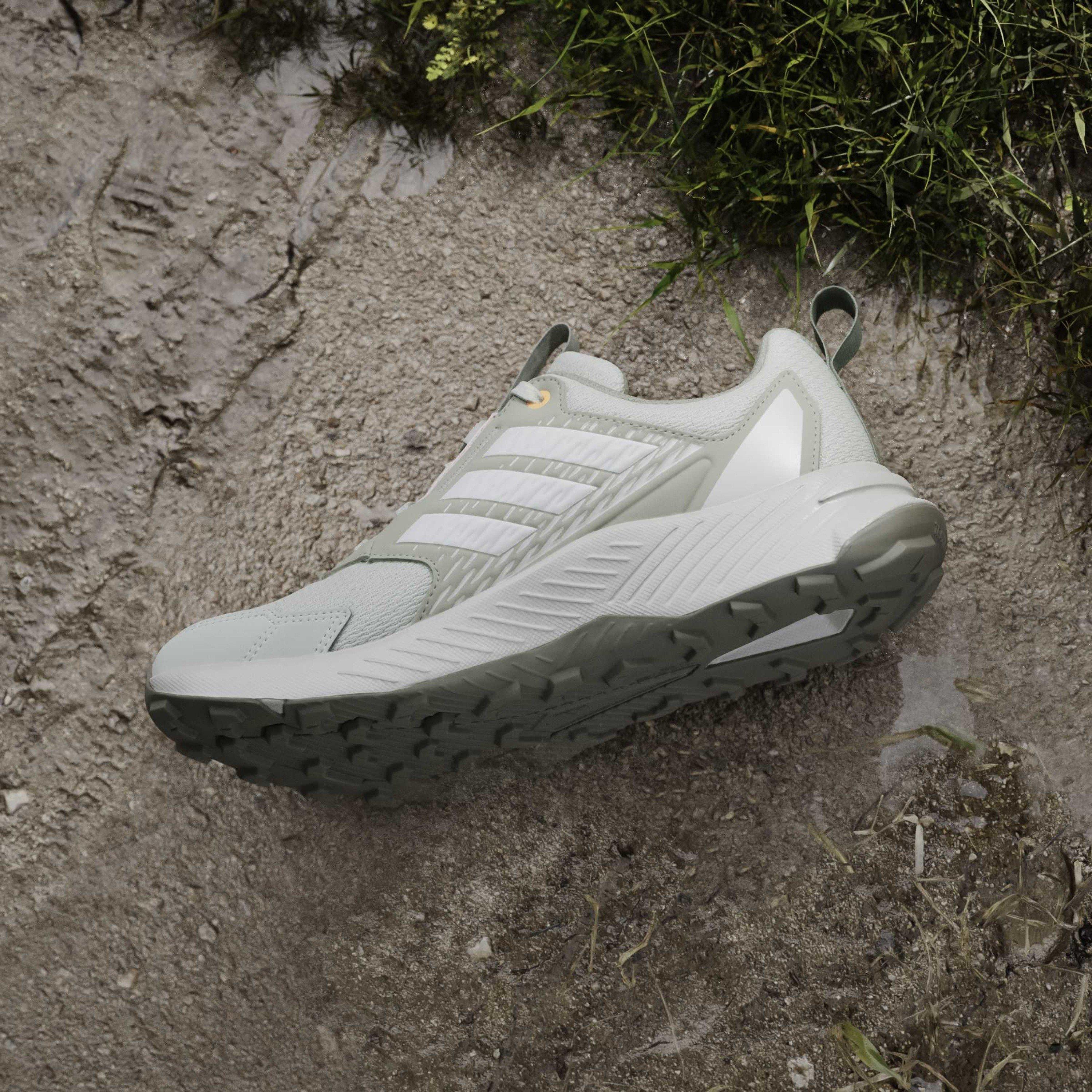 Green/Tangerine - adidas - Tracefinder Womens Trail Running Shoes - 14