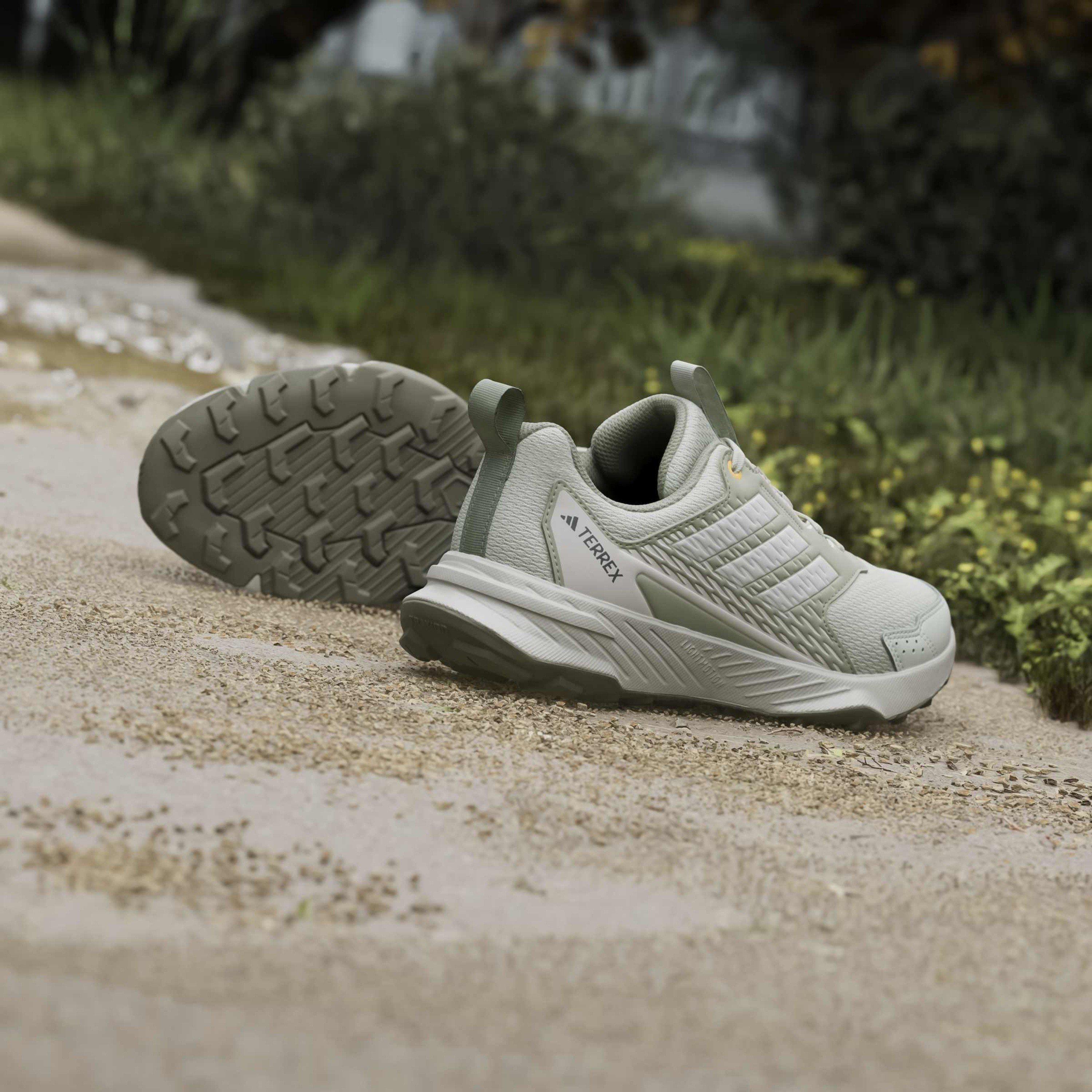 Green/Tangerine - adidas - Tracefinder Womens Trail Running Shoes - 15