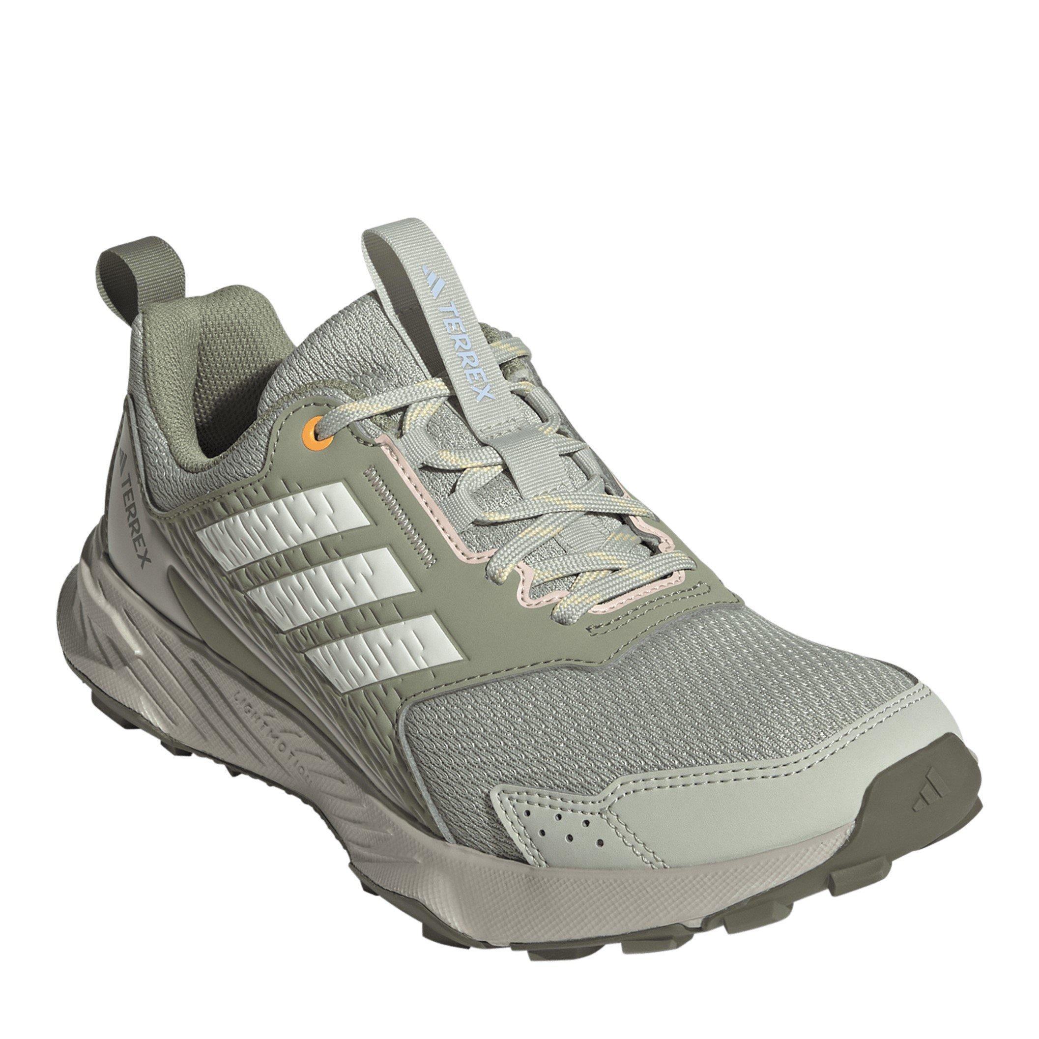 Green/Tangerine - adidas - Tracefinder Womens Trail Running Shoes - 3