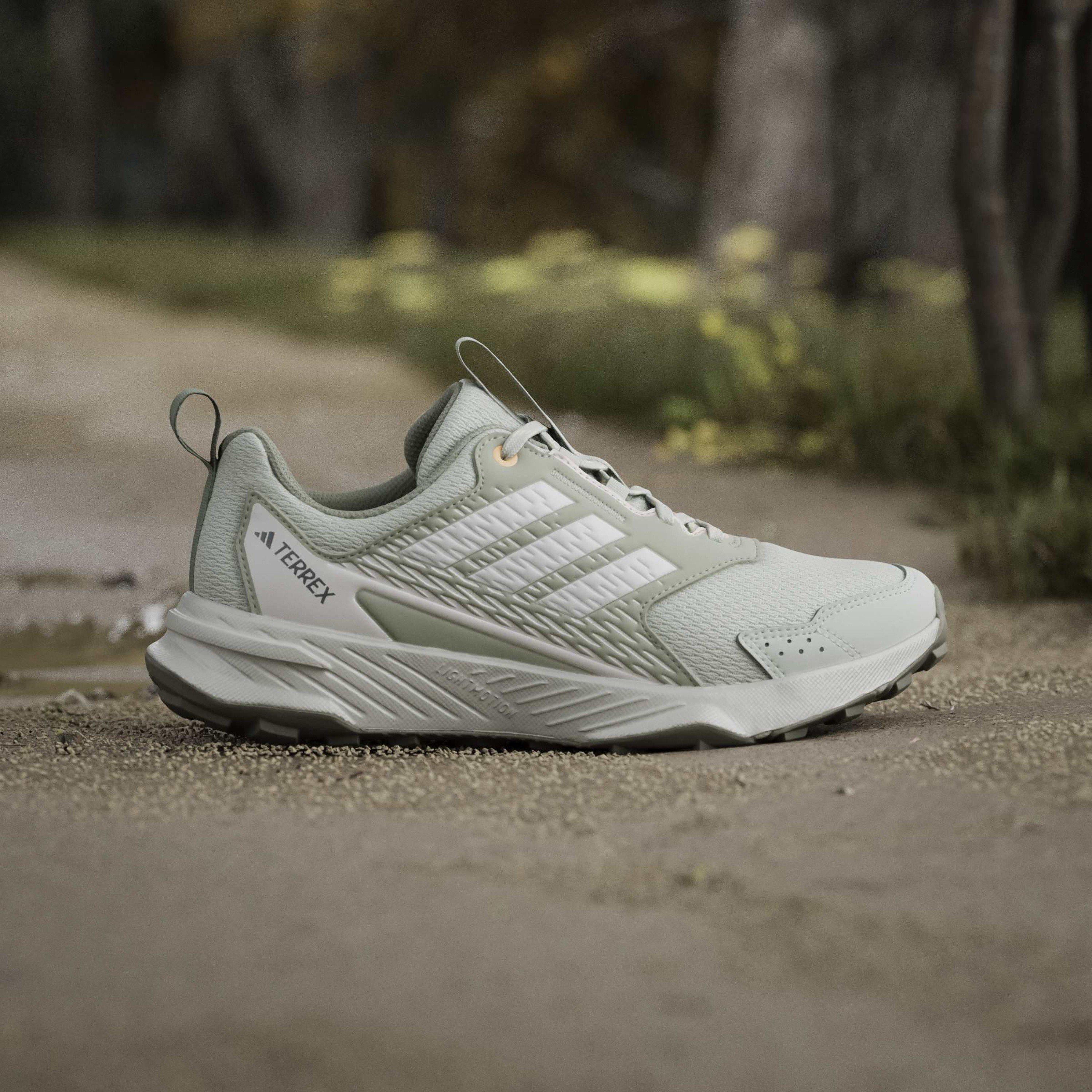 Green/Tangerine - adidas - Tracefinder Womens Trail Running Shoes - 10