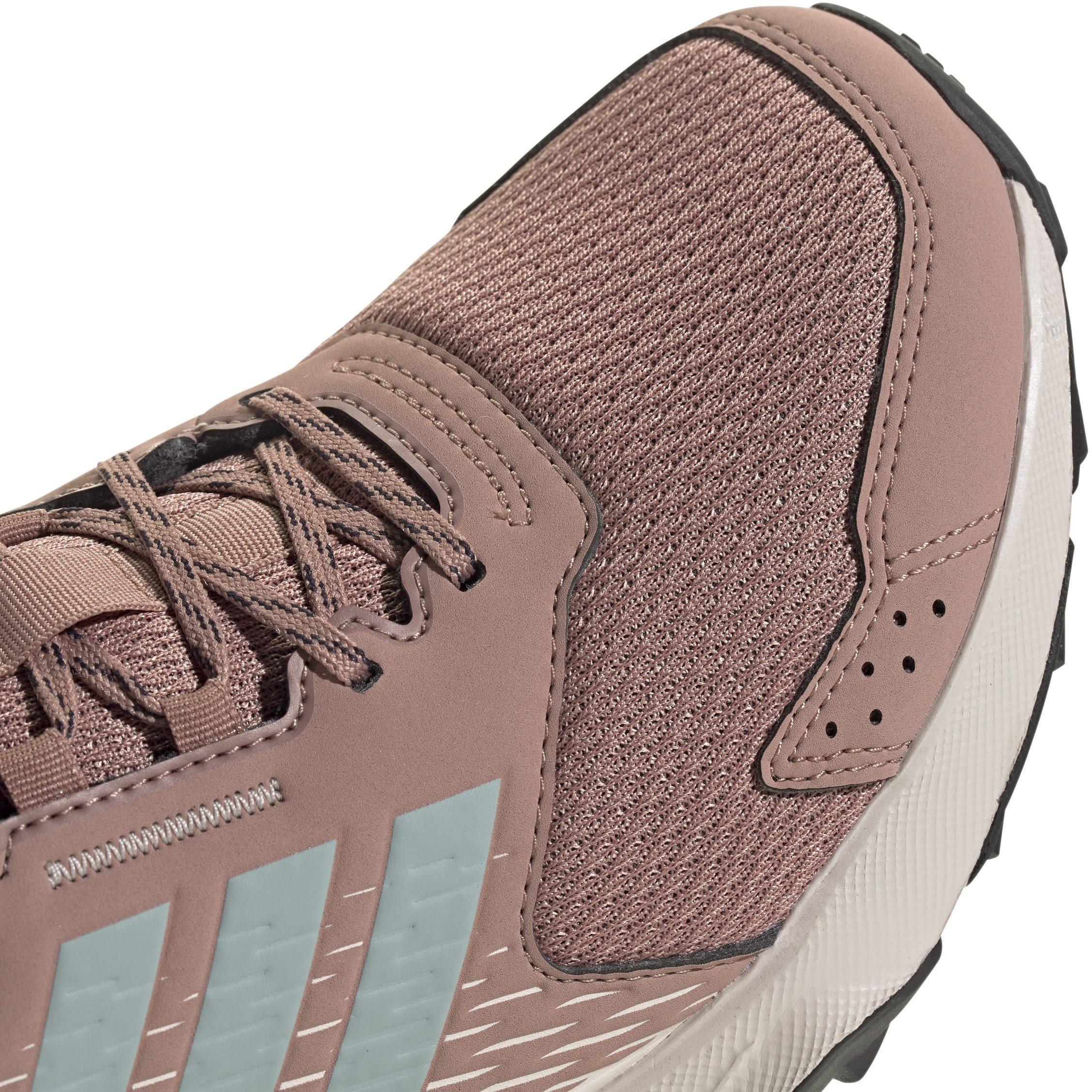 Clay/Grey/Black - adidas - Tracefinder Womens Trail Running Shoes - 8