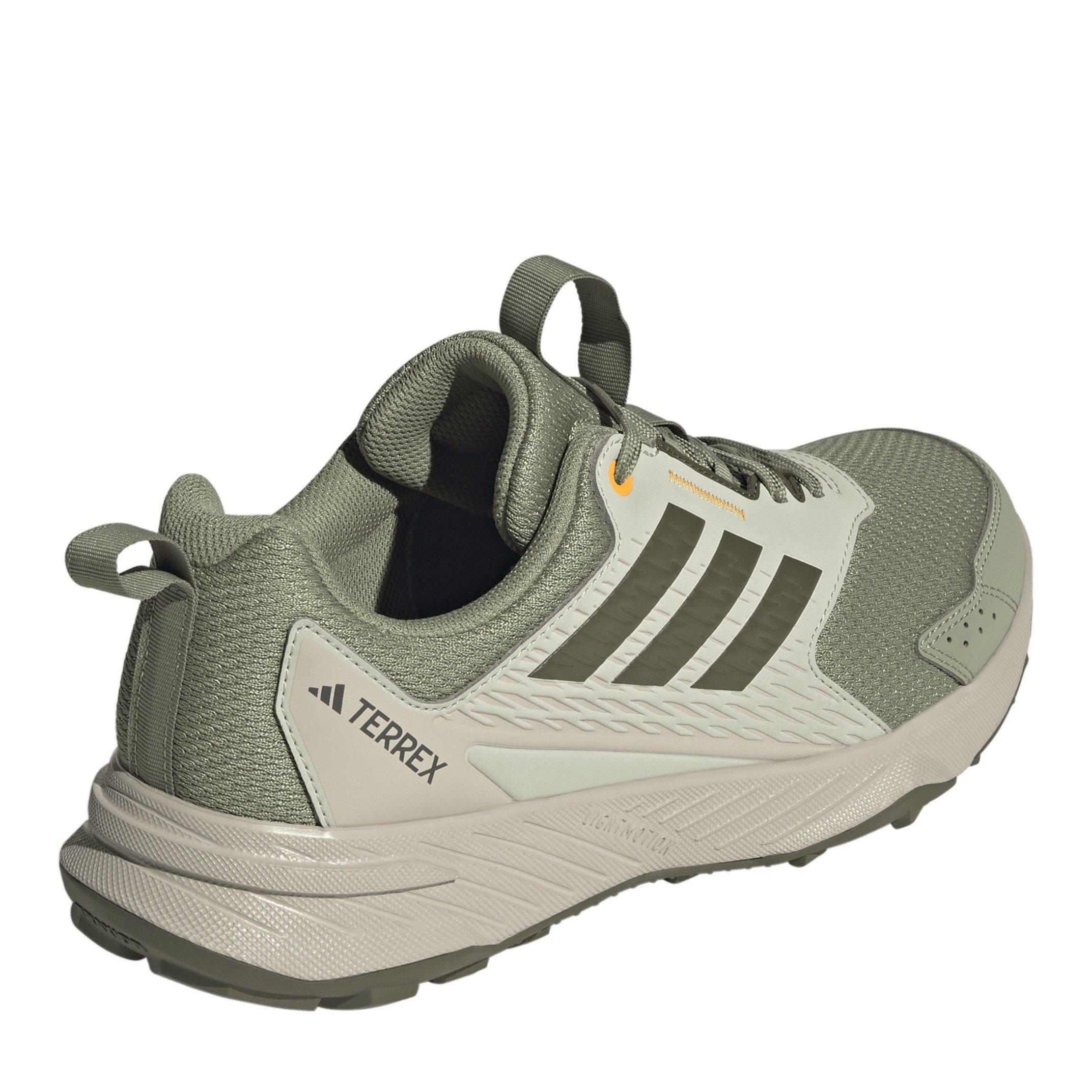 Green/Olive - adidas - Tracefinder Trail Running Shoes Mens - 4