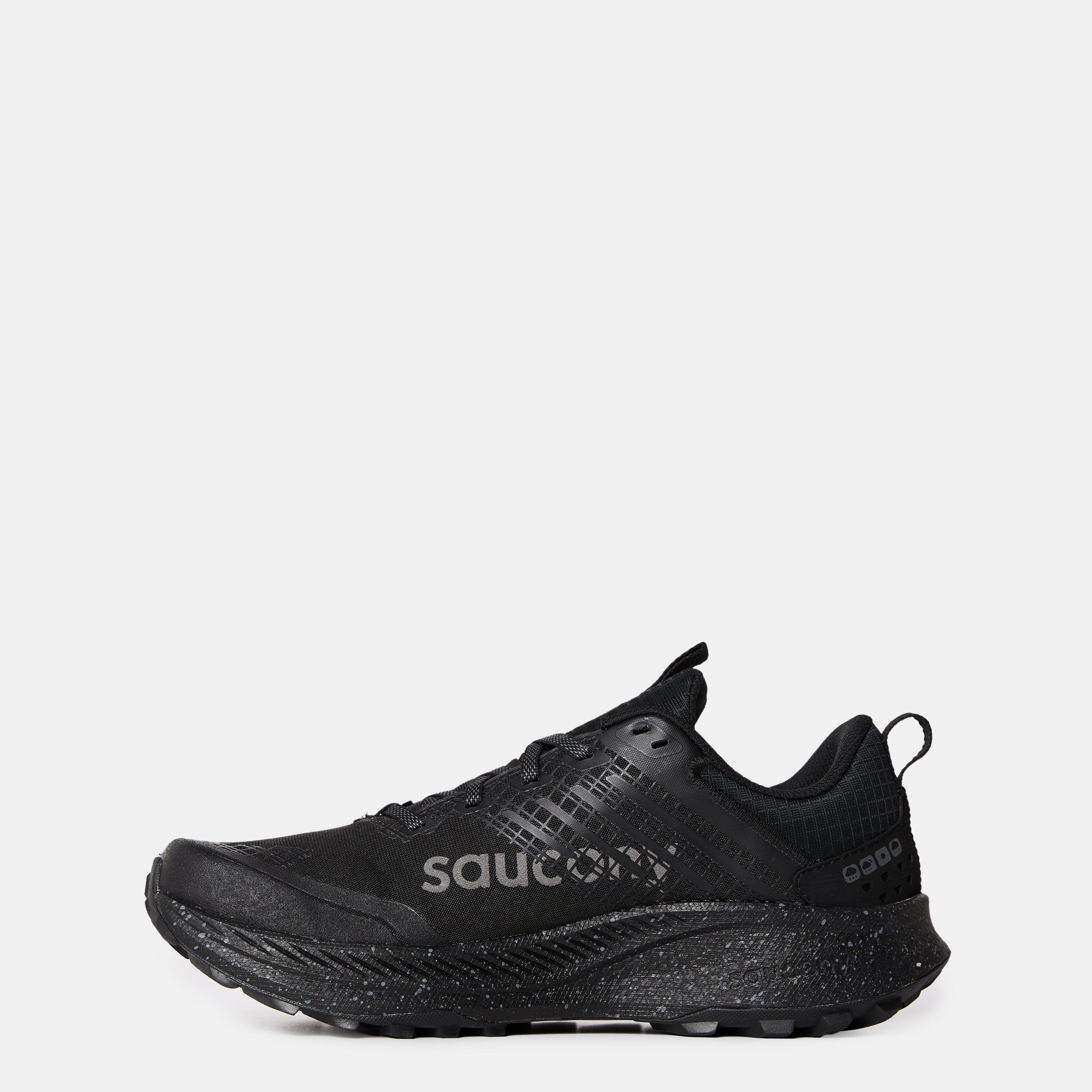 Triple Black - Saucony - Ride Off-Road Trail Running Shoes - 2