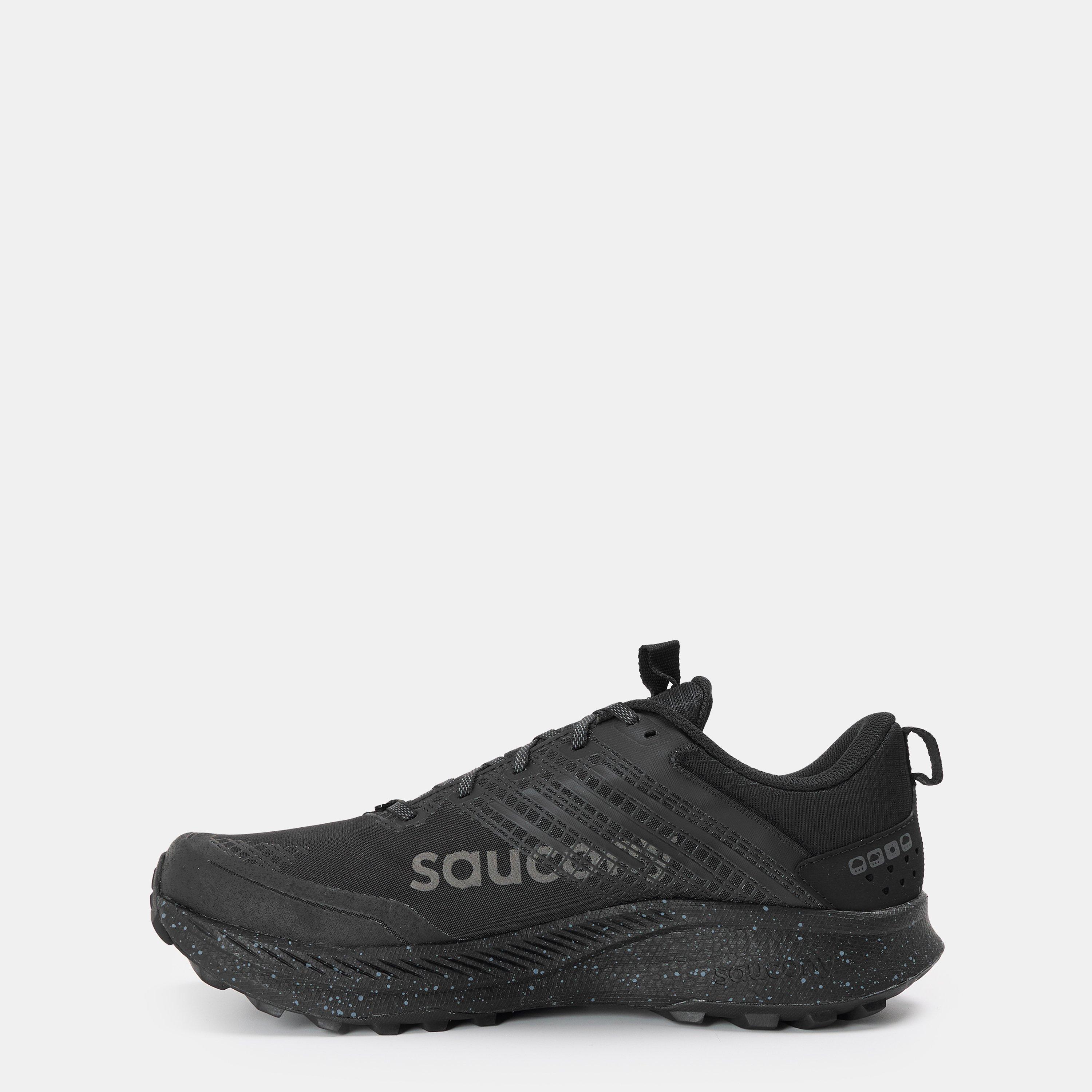 Triple Black - Saucony - Ride Off-Road Trail Running Shoes - 2