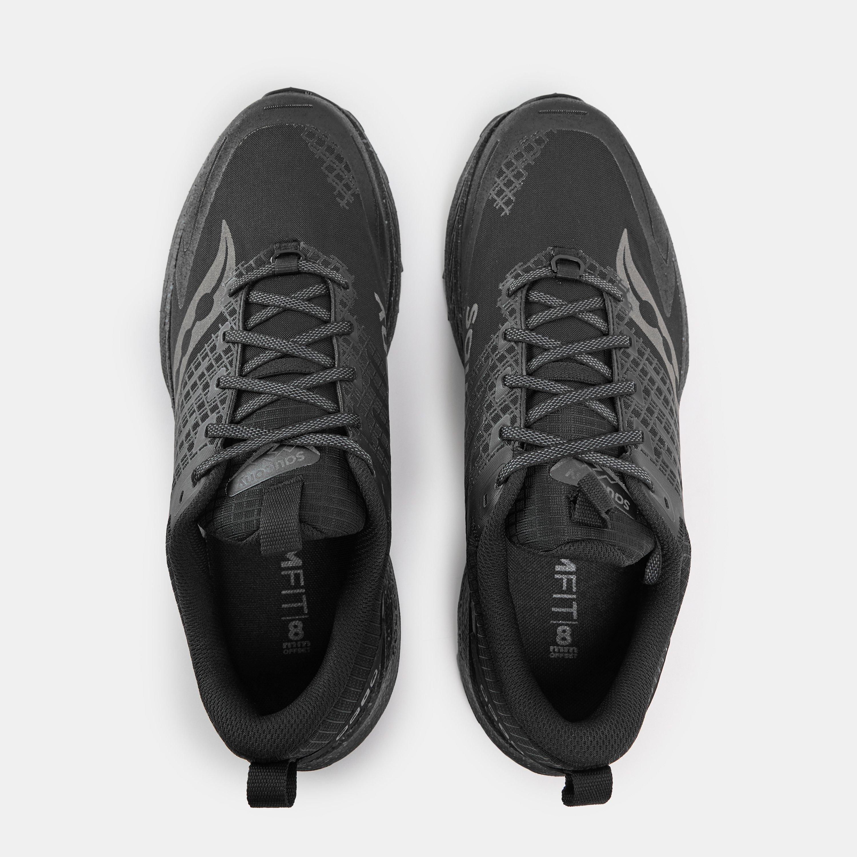 Triple Black - Saucony - Ride Off-Road Trail Running Shoes - 5