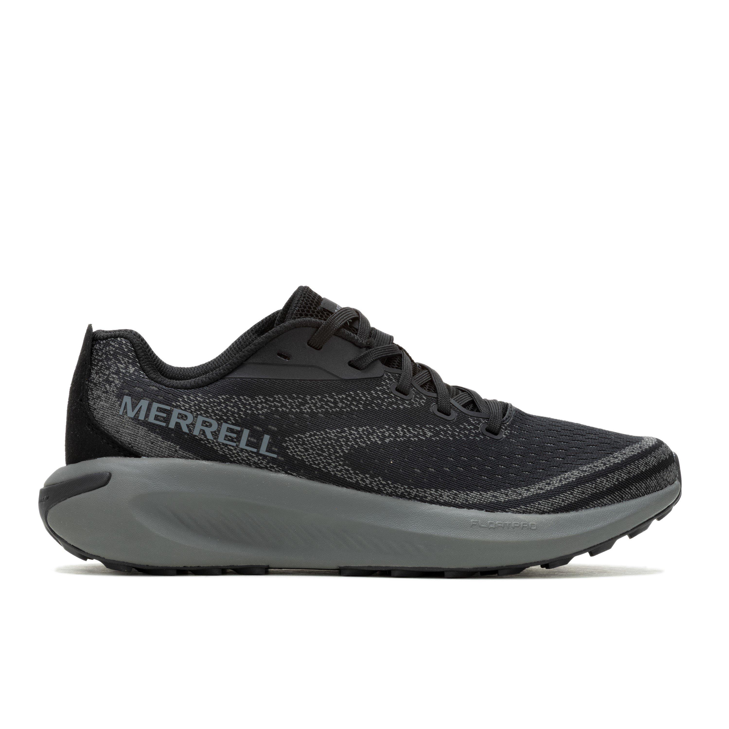 Zwart/Asfalt - Merrell - Mens Morphlite Off-Road Trail Running Shoes - 1